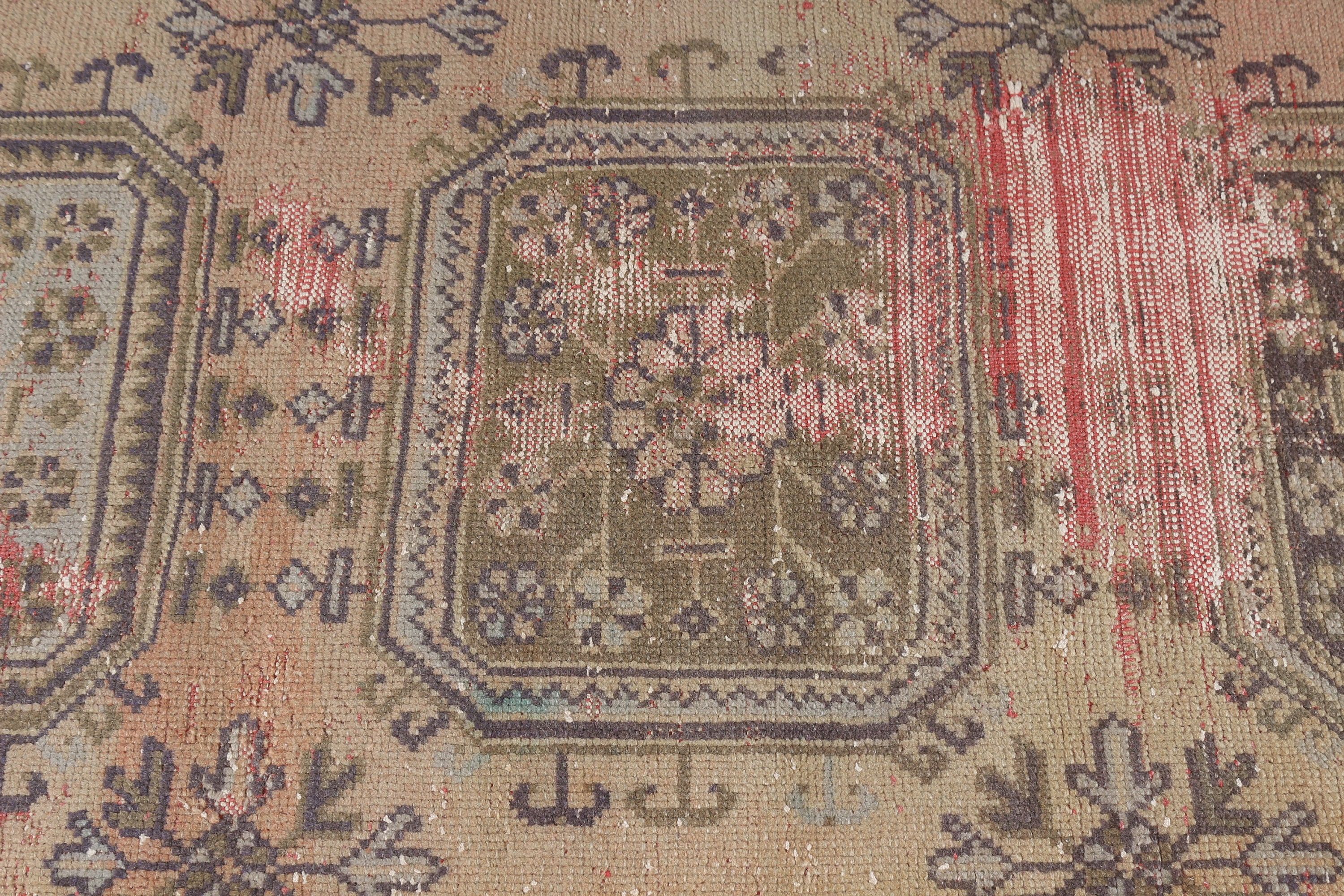 Antika Halı, Yeşil 2.8x5.5 ft Accent Halı, Çocuk Odası Halıları, Türk Halısı, Giriş Halısı, Oryantal Halı, Çocuk Odası Halısı, Vintage Halı