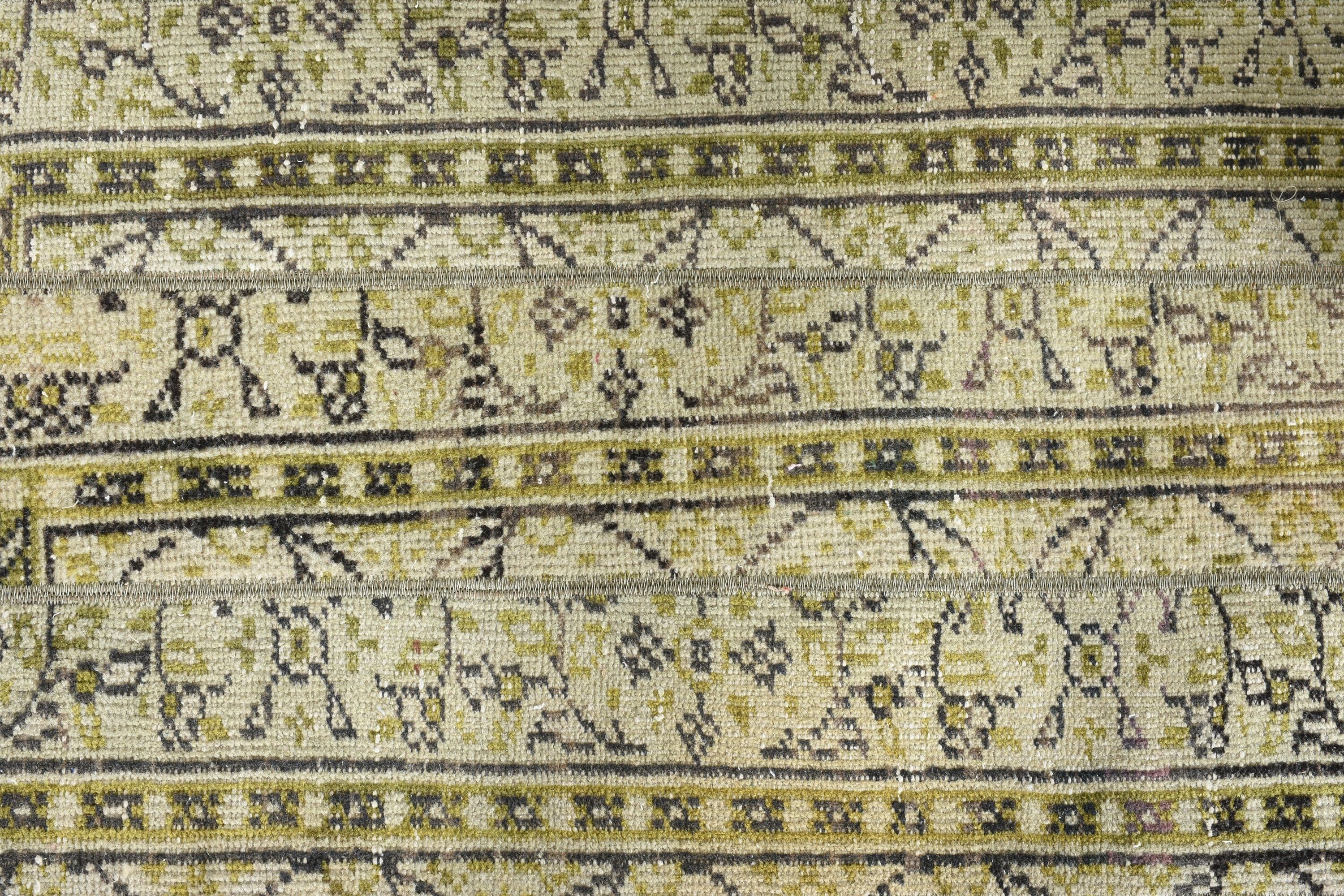 1.8x3.2 ft Küçük Halılar, Vintage Halı, Türk Halıları, Yeşil Mutfak Halısı, Yün Halı, Duvara Asılı Halı, Duvara Asılı Halılar