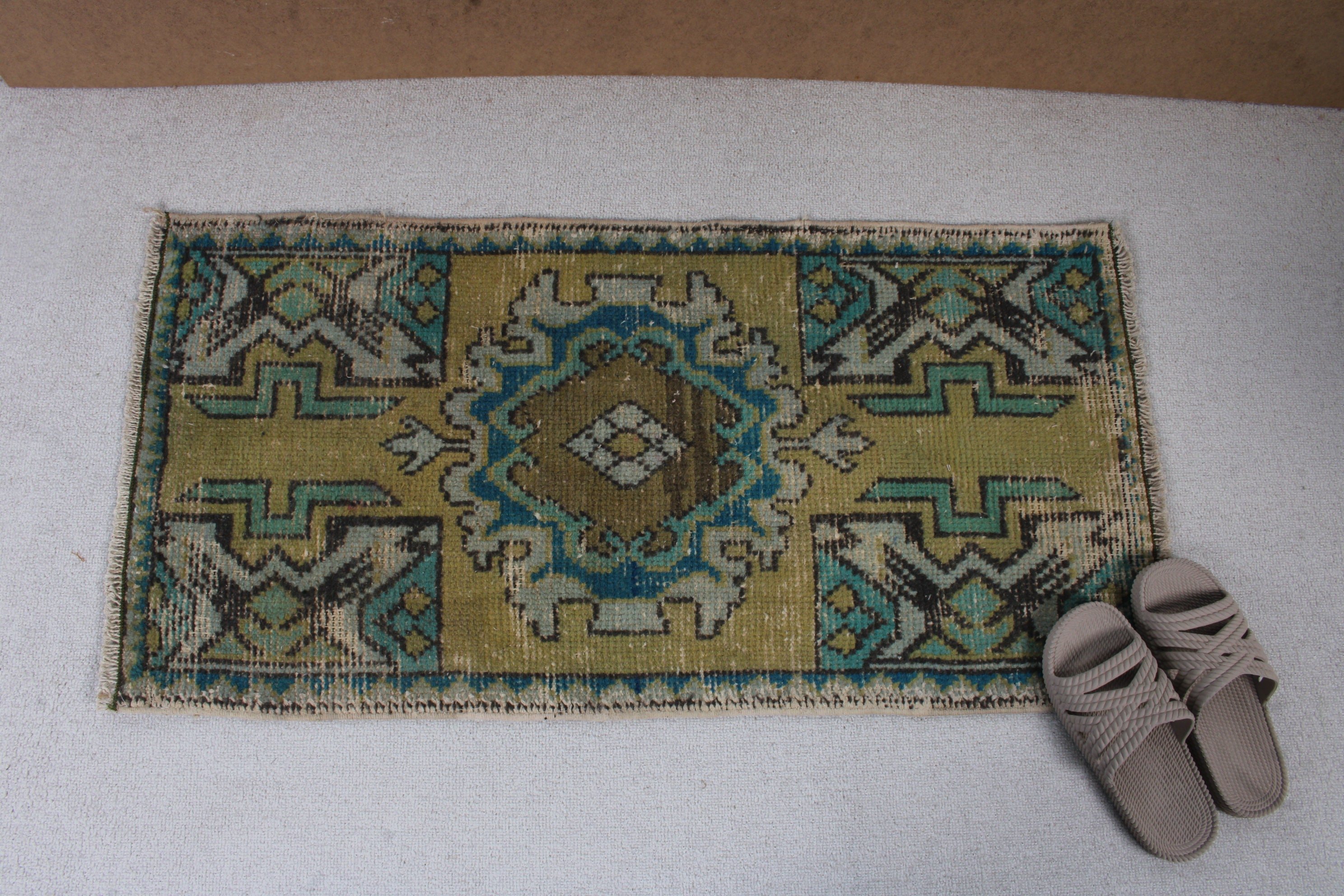 Araba Paspasları için Halılar, Küçük Boho Halısı, Türk Halısı, 1,5x3,1 ft Küçük Halılar, Aztek Halıları, Vintage Halılar, Mutfak Halısı, Gri Geometrik Halılar, Havalı Halılar