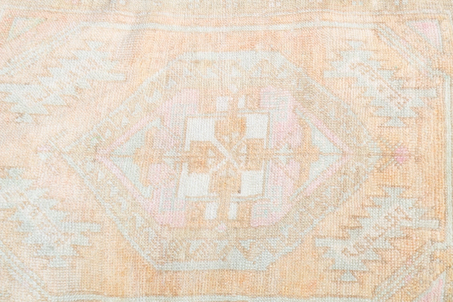 Statement Rug, Office Rug, 1.4x2.1 ft Small Rugs, Nursery Rugs, Luxury Rugs, Turkish Rugs, Orange Oushak Rugs, Vintage Rug, Small Boho Rugs