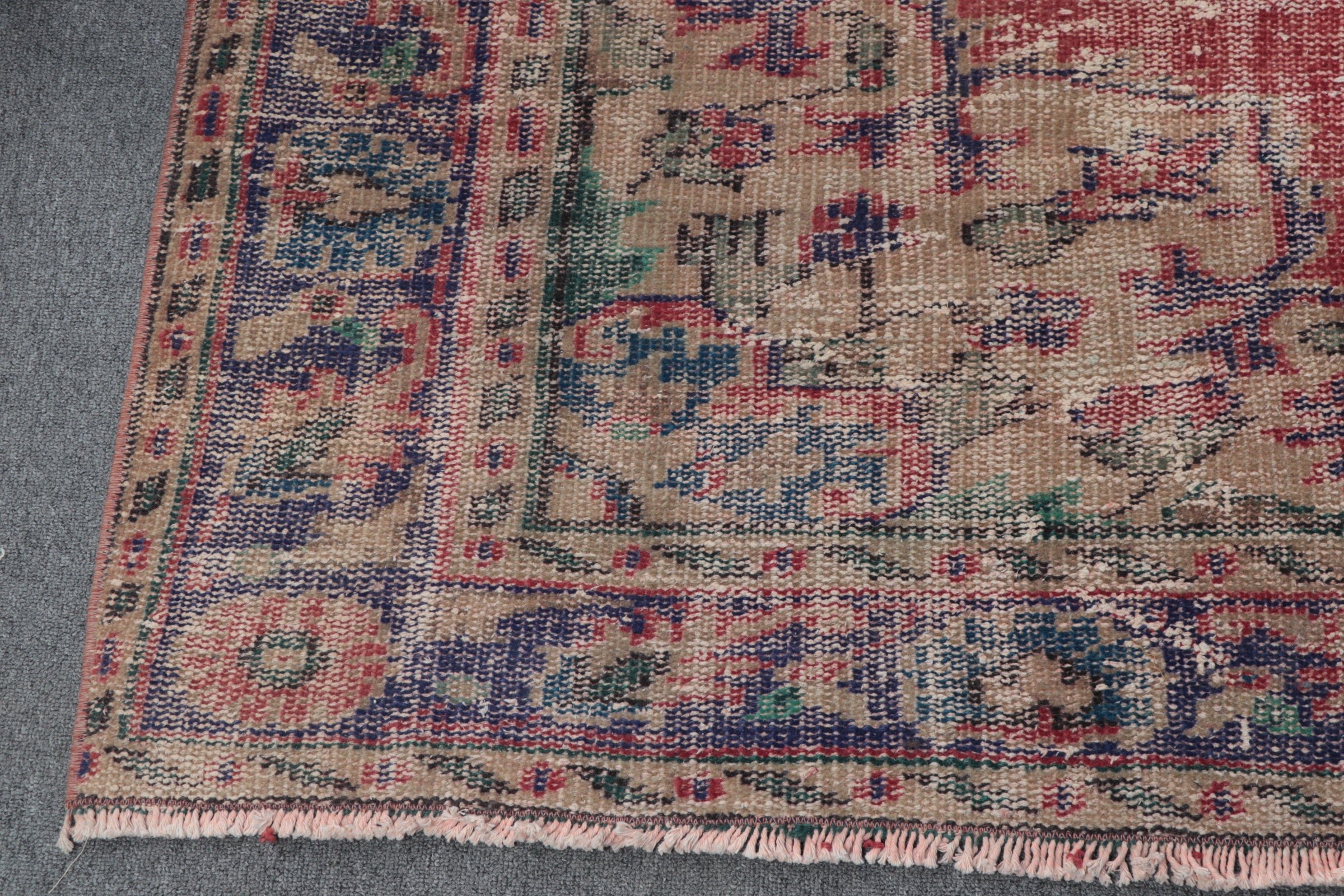 6.1x8.5 ft Büyük Halı, Türk Halısı, Salon Halıları, Vintage Halı, Yatak Odası Halıları, Havalı Halı, Salon Halıları, Yemek Odası Halıları, Kırmızı Anadolu Halısı