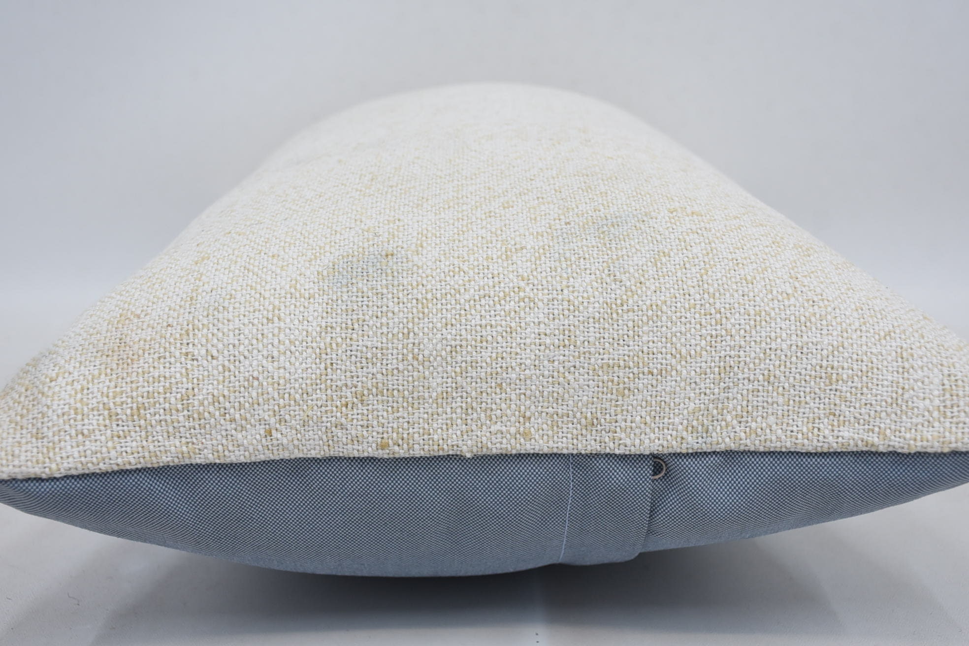 Handmade Kilim Cushion, 16"x24" White Pillow Sham, Vintage Kilim Throw Pillow, Pillow for Couch, Farmhouse Pillow Case