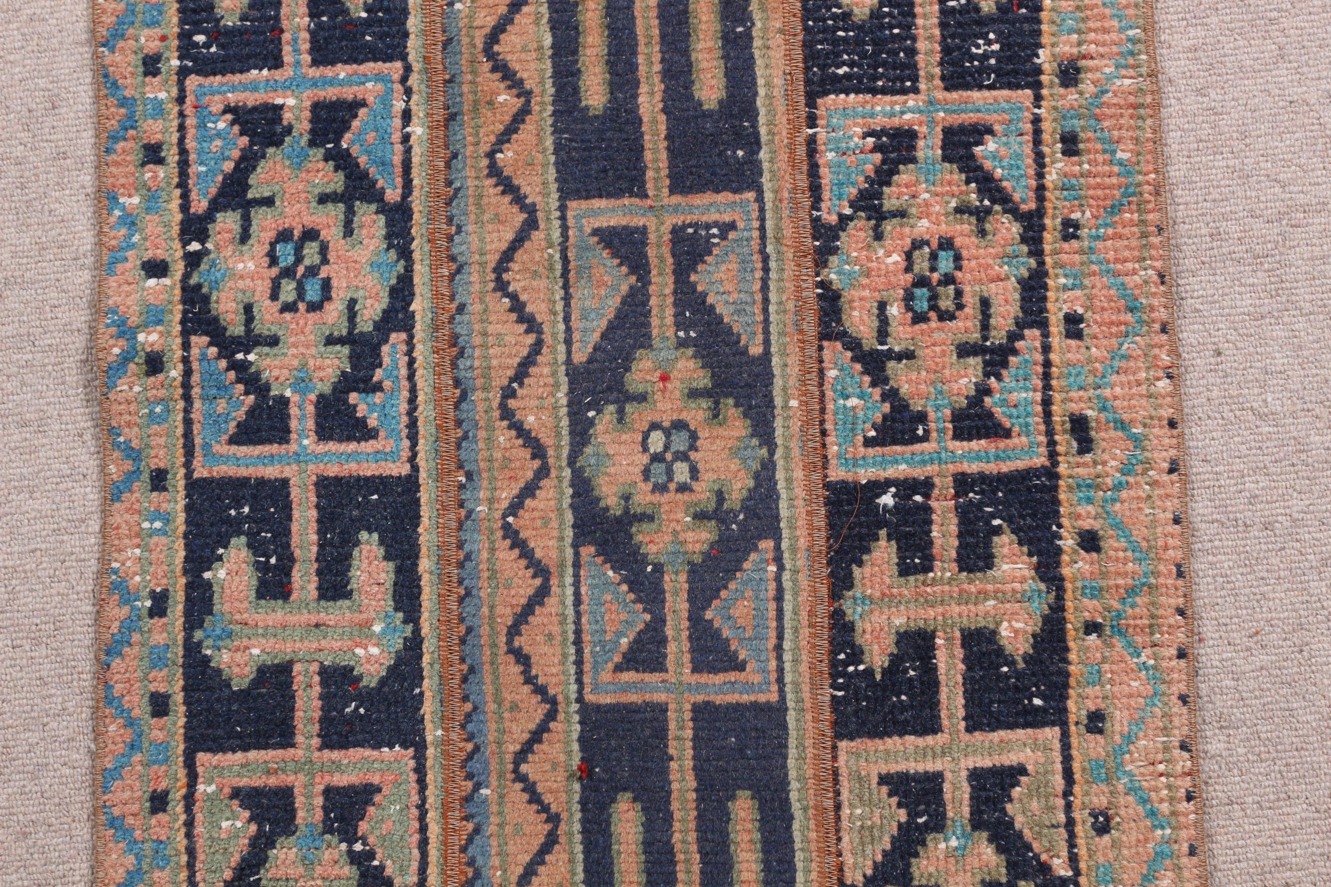Art Rug, Turkish Rug, Door Mat Rug, Car Mat Rug, Blue Bedroom Rugs, Bedroom Rug, Anatolian Rugs, Vintage Rugs, 2.1x3.8 ft Small Rugs