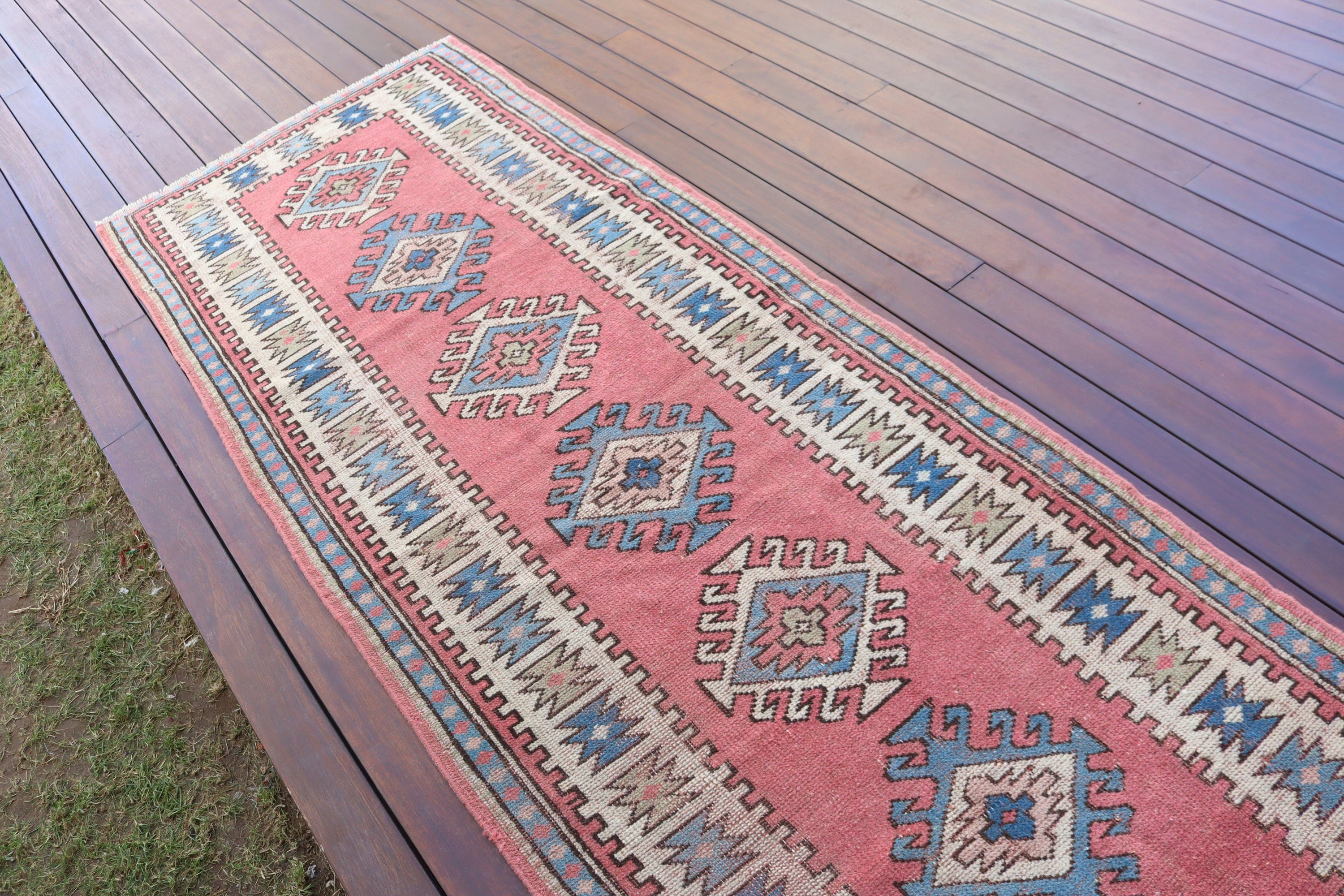 Modern Halılar, Vintage Halılar, Açıklama Halısı, Türkiye Halısı, 3x9 ft Runner Halıları, Beni Ourain Runner Halıları, Türk Halıları, Pembe Ev Dekor Halıları