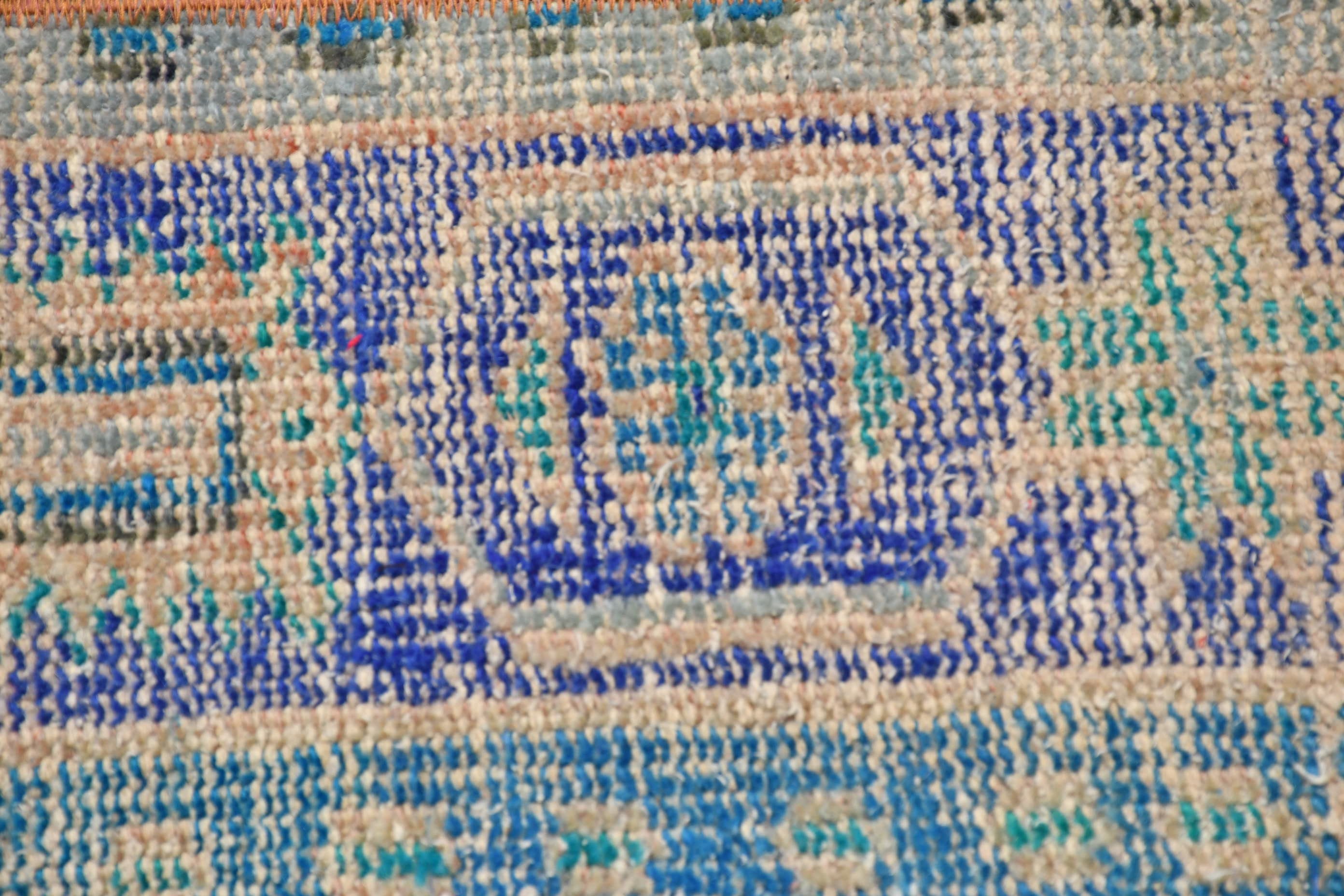 Moroccan Rug, Vintage Rugs, Turkish Rug, Floor Rugs, Pale Rug, Rugs for Wall Hanging, 2.6x3.8 ft Small Rug, Brown Floor Rugs, Bathroom Rug