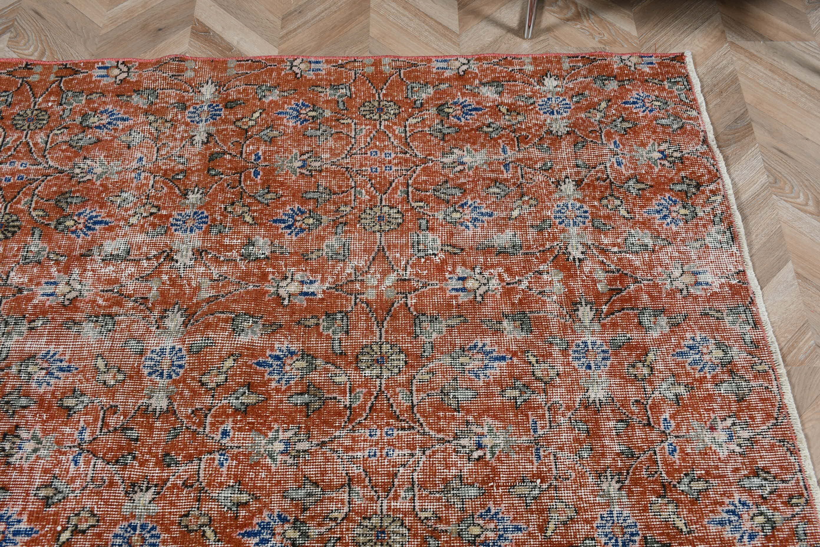 Yün Halılar, Çocuk Halısı, Türk Halısı, Yatak Odası Halıları, Vintage Halılar, Yatak Odası Halıları, Kırmızı Anadolu Halısı, Mutfak Halıları, 3.6x6.6 ft Accent Halı