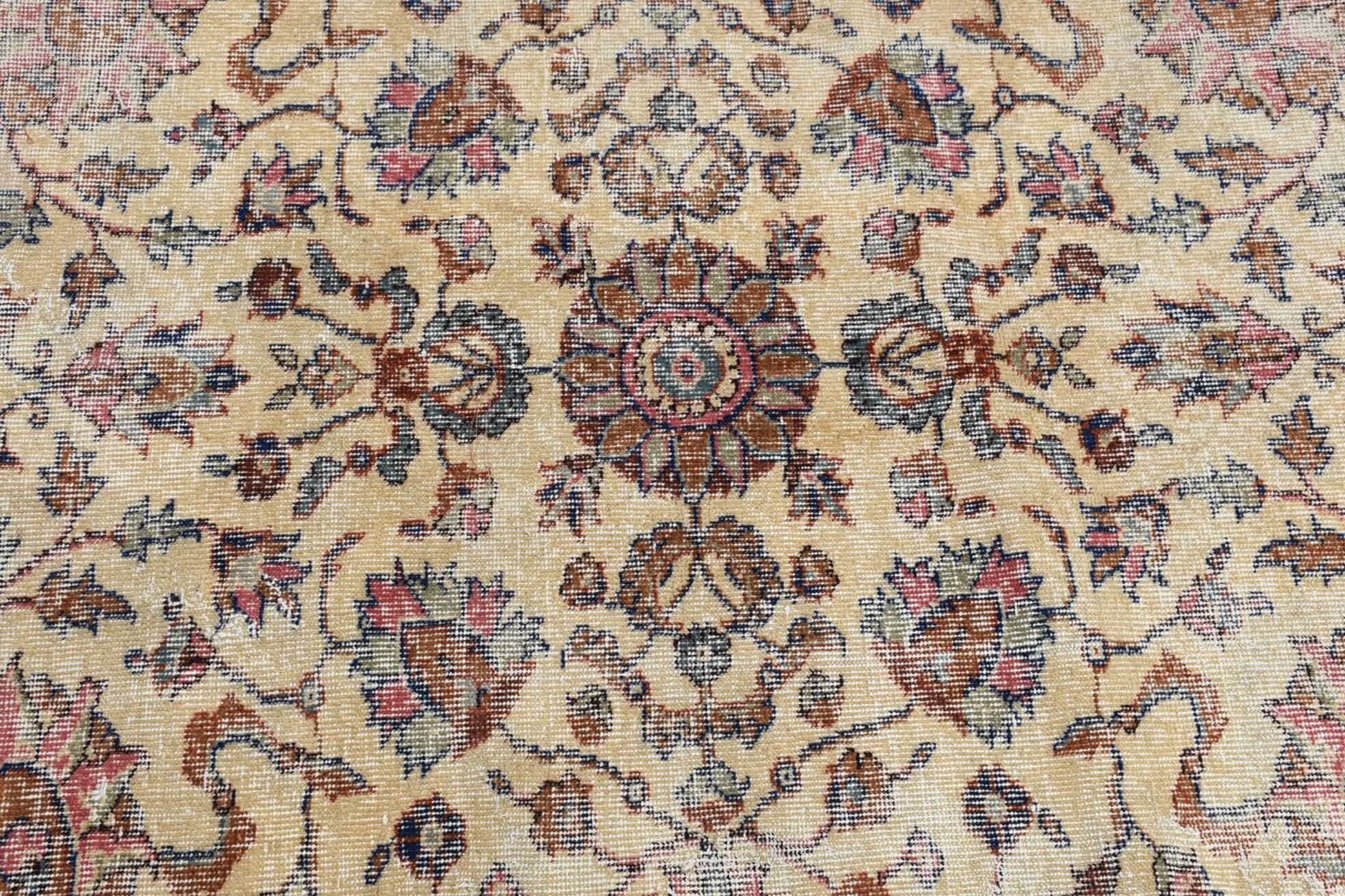 Kitchen Rugs, Floor Rugs, Oushak Rug, 4.2x4.3 ft Accent Rug, Vintage Rug, Entryway Rug Rugs, Turkish Rug, Rugs for Kitchen, Nursery Rugs
