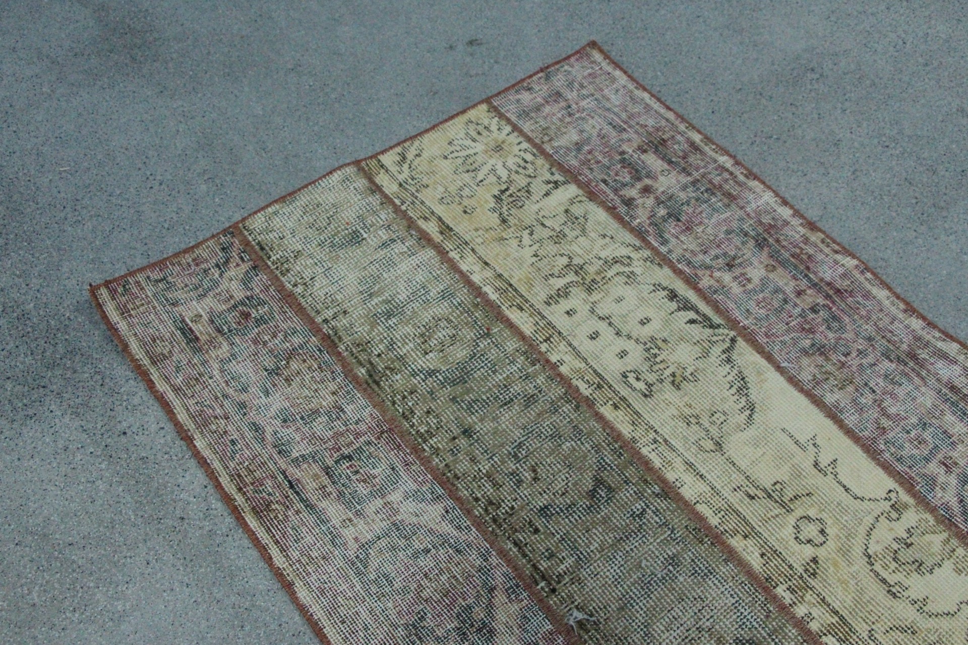 Outdoor Rug, Green Floor Rug, Rugs for Kitchen, 2.7x6.1 ft Accent Rugs, Vintage Rugs, Bedroom Rug, Kitchen Rugs, Turkish Rug, Cool Rugs