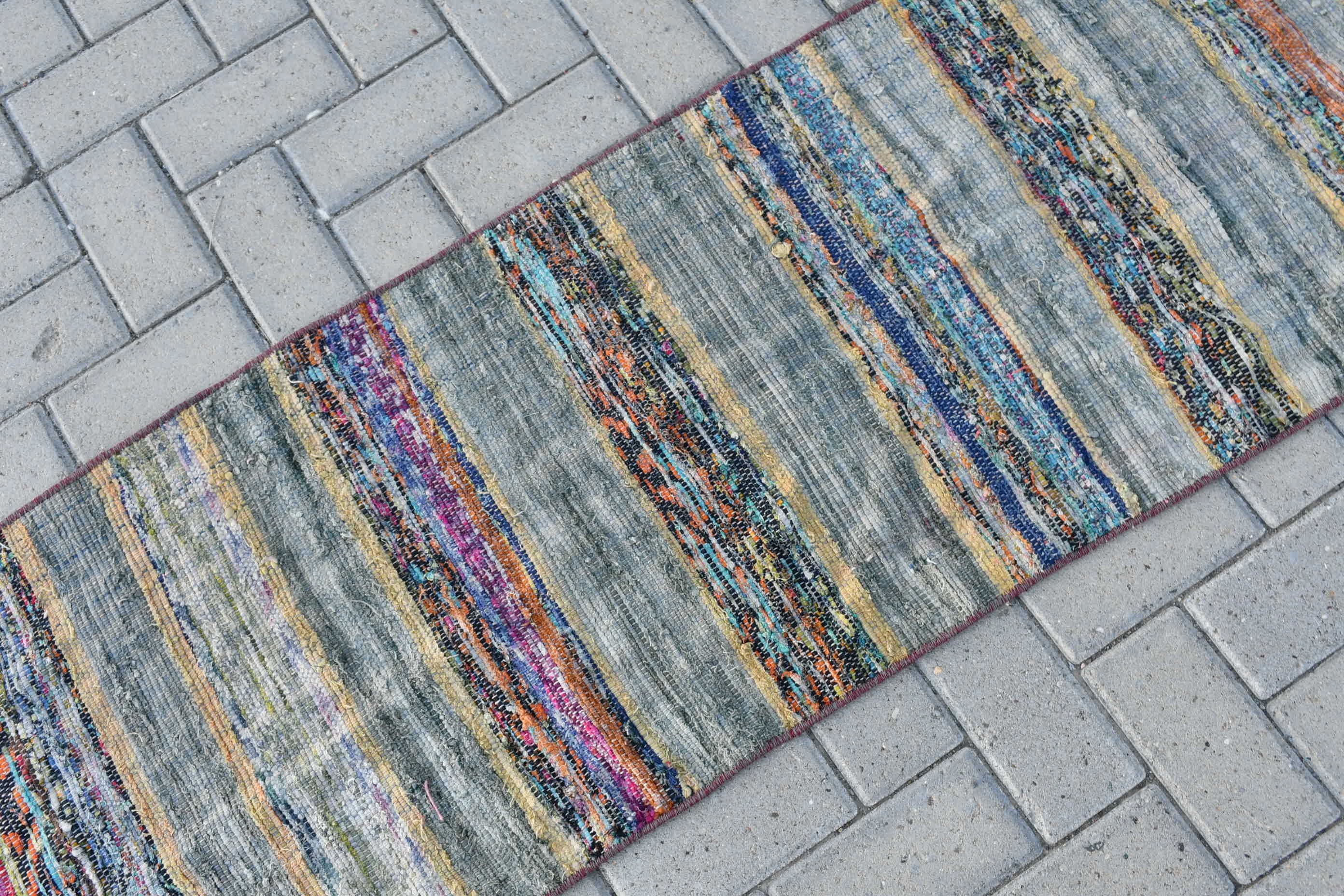 Pastel Halılar, Vintage Halı, Gri Yer Halıları, Yer Halısı, Yatak Odası Halısı, Kilim, Koridor Halıları, Merdiven Halıları, 1.8x8.6 ft Runner Halısı, Türk Halıları