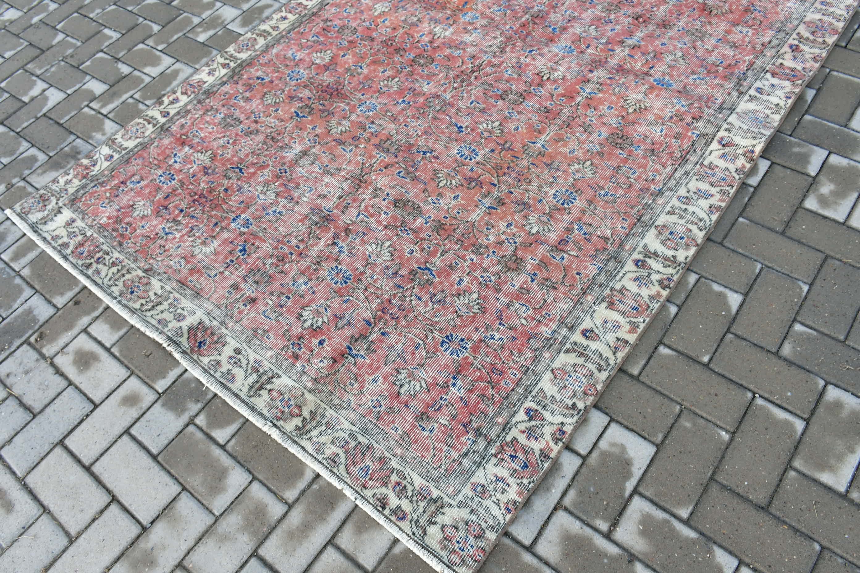 Bedroom Rugs, Red Home Decor Rugs, Old Rugs, Dining Room Rugs, Anatolian Rug, 5.2x9 ft Large Rug, Cool Rugs, Turkish Rugs, Vintage Rug
