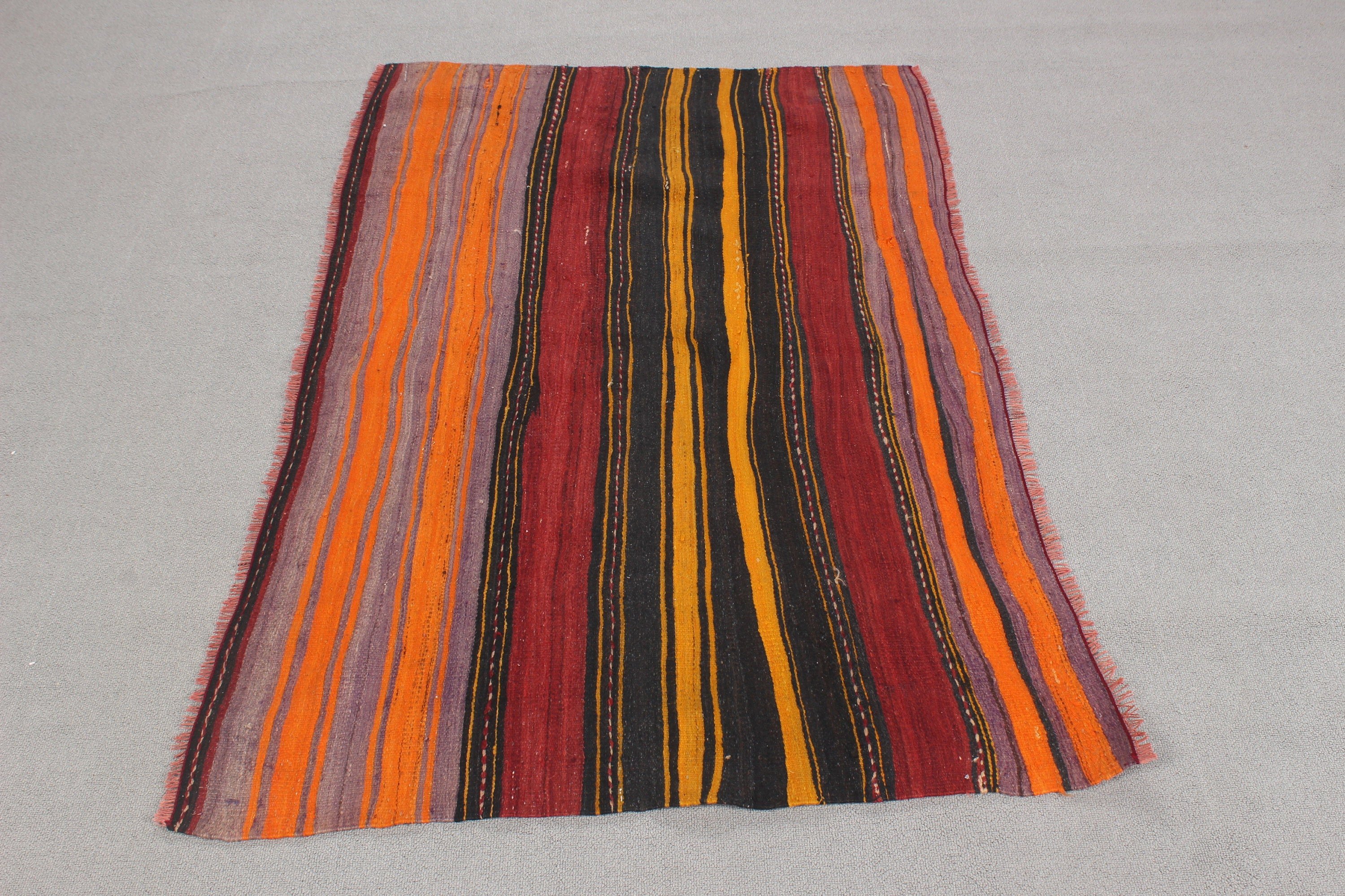 Türk Halısı, Sarı Şark Halısı, Kilim, Banyo Halıları, Anadolu Halısı, Duvara Asılı Halılar, Vintage Halılar, 3x4.5 ft Küçük Halı, Antika Kilimler