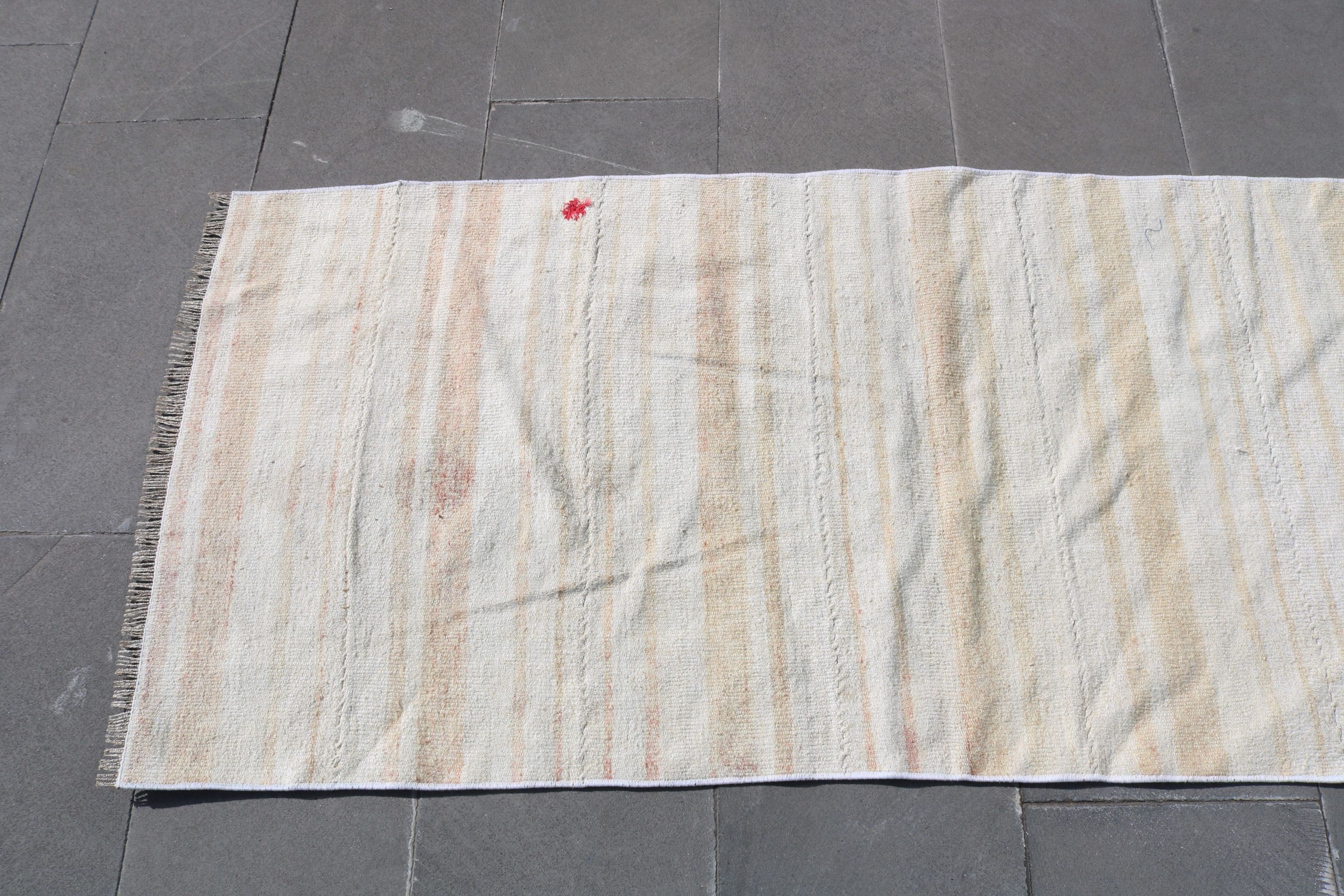 Office Rug, Vintage Rug, Rugs for Entry, 2.5x5.7 ft Small Rug, Wall Hanging Rug, Bedroom Rug, Kilim, Car Mat Rug, Moroccan Rug, Turkish Rug
