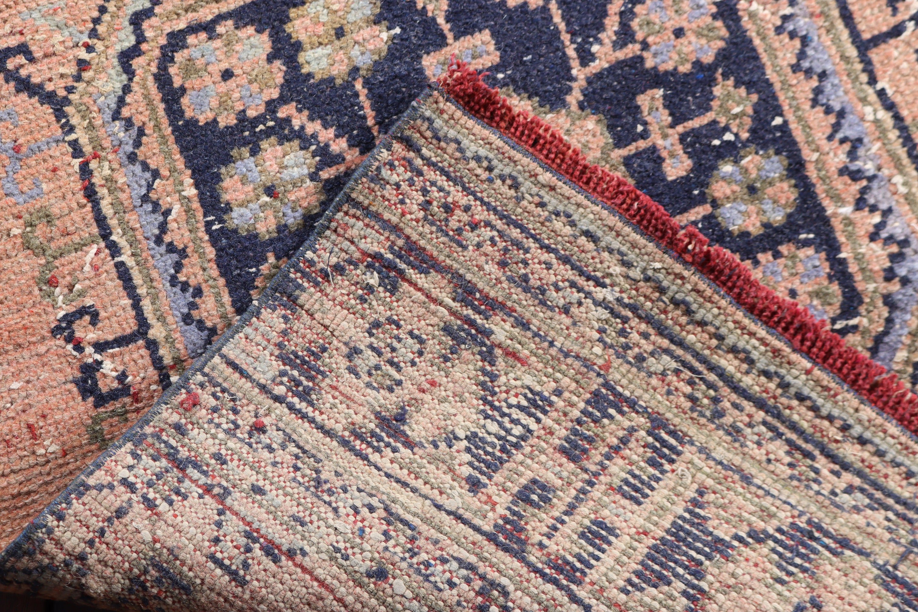 Merdiven Halısı, 2.5x10.8 ft Koşucu Halısı, Vintage Halı, Beni Ourain Koşucu Halısı, Düz Dokuma Halısı, Türk Halıları, Bej Fas Halısı, Boho Halısı