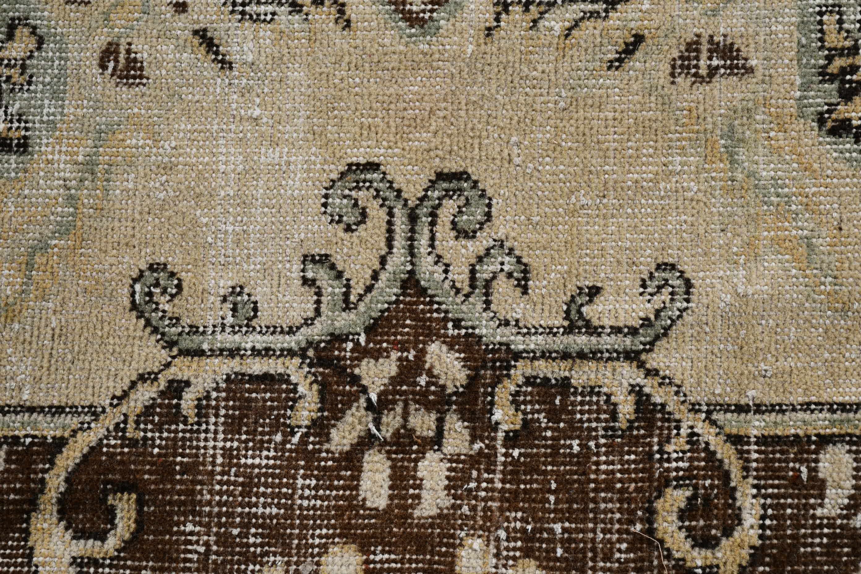 Bedroom Rug, Living Room Rug, Cute Rug, Antique Rug, Vintage Rug, Beige Floor Rug, Turkish Rugs, Oushak Rugs, 5.9x9.4 ft Large Rugs