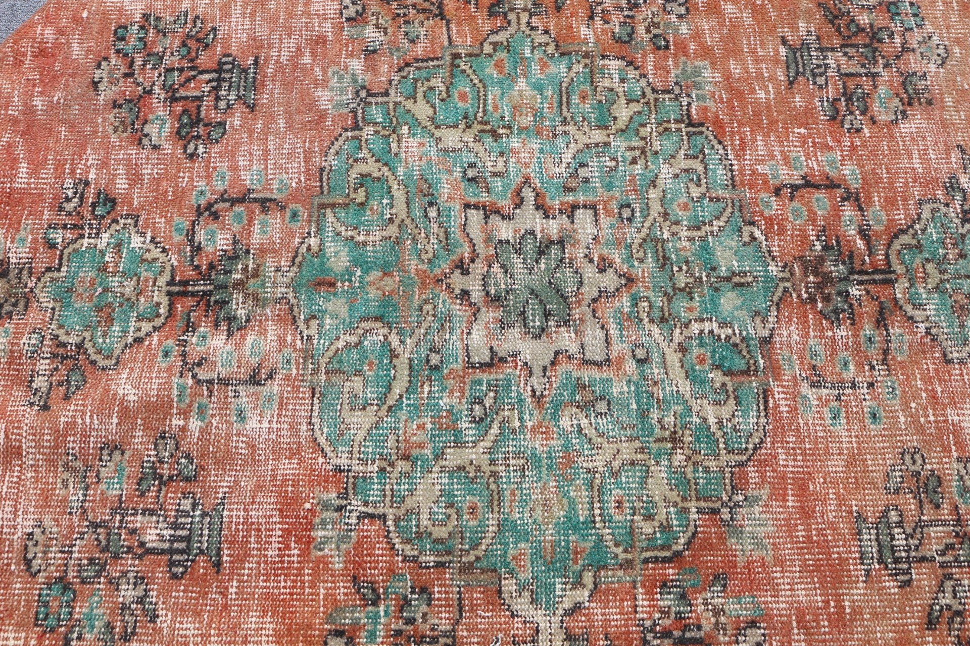 Giriş Halısı Halıları, Yün Halıları, Vintage Halı, Yatak Odası Halısı, Türk Halısı, Çocuk Odası Halısı, 4.7x4.6 ft Accent Halısı, Kırmızı Mutfak Halısı, Yatak Odası Halıları