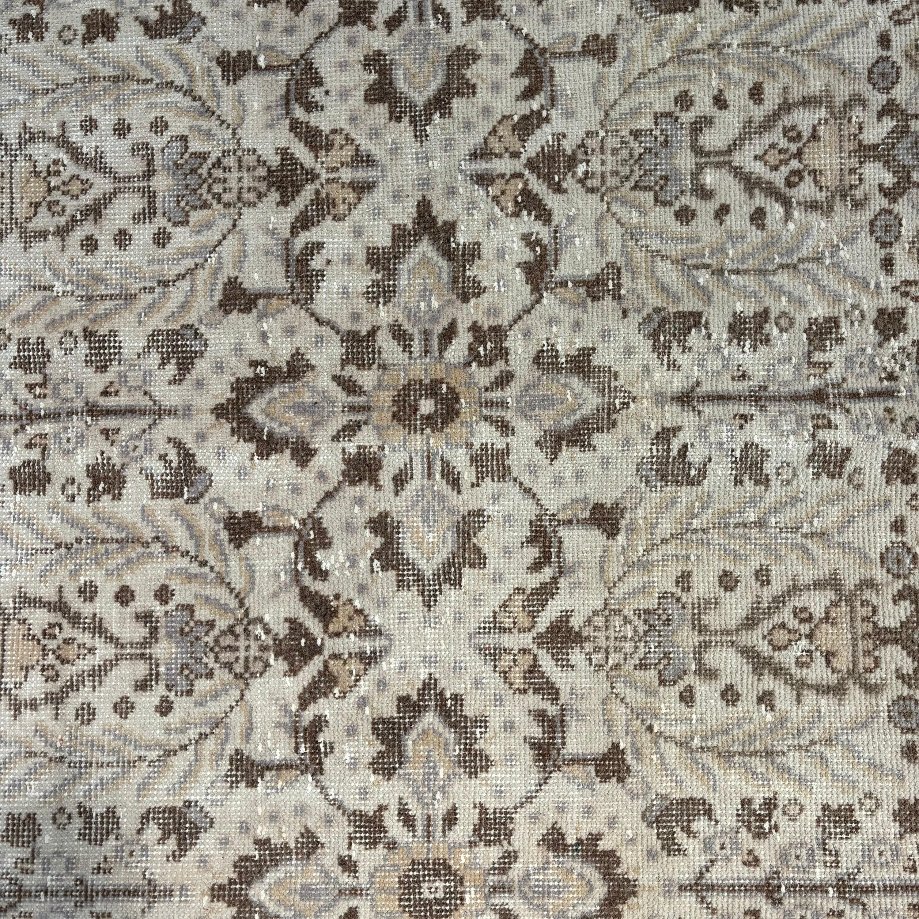 Oturma Odası Halısı, Yemek Odası Halısı, Sanat Halıları, Bej Anadolu Halısı, Ev Dekorasyonu Halıları, Vintage Halı, Türk Halısı, Harika Halı, 5.1x9.2 ft Büyük Halılar