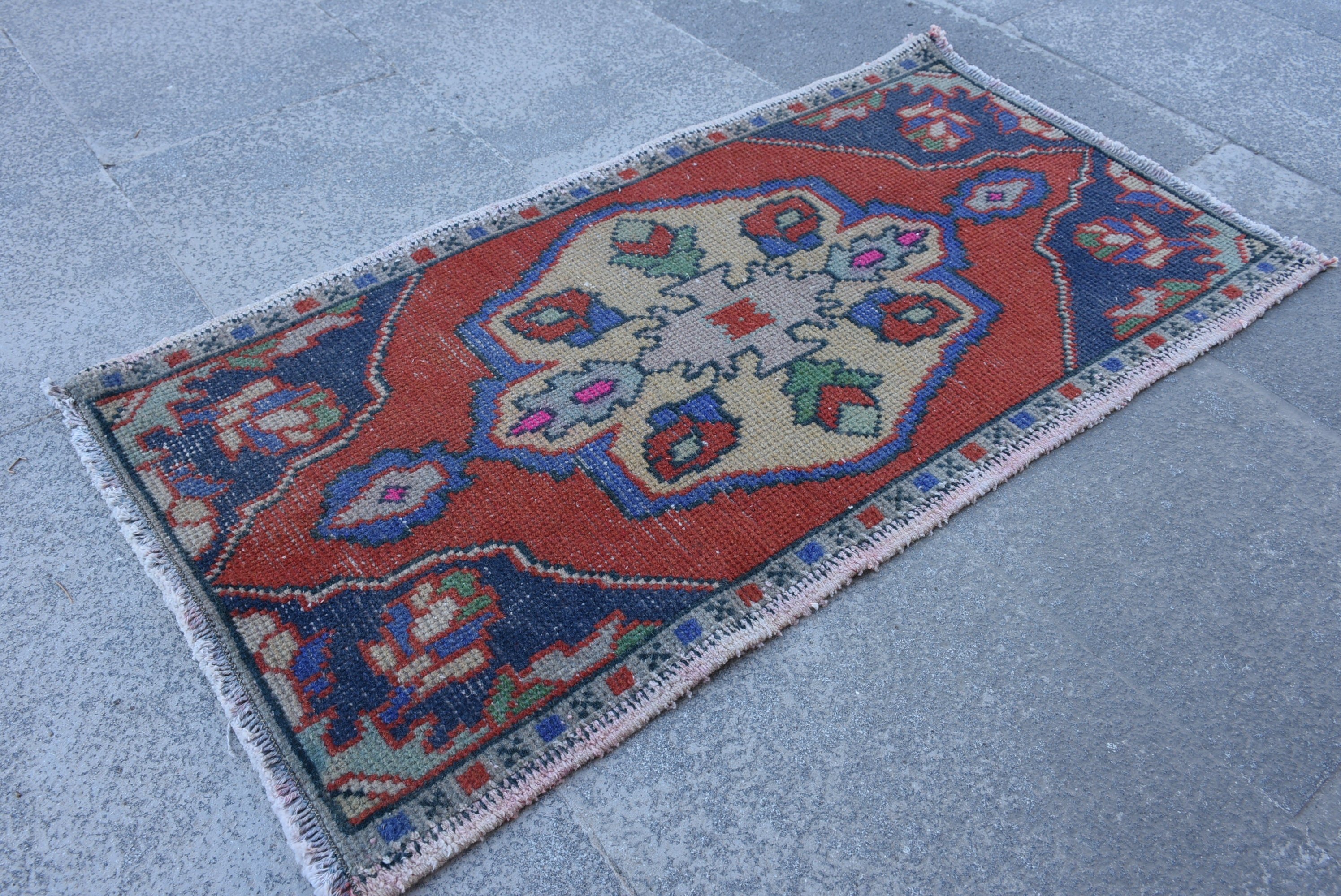 Red Floor Rug, Moroccan Rug, 0x0 ft Small Rugs, Turkish Rug, Wall Hanging Rug, Nursery Rug, Rugs for Kitchen, Vintage Rug
