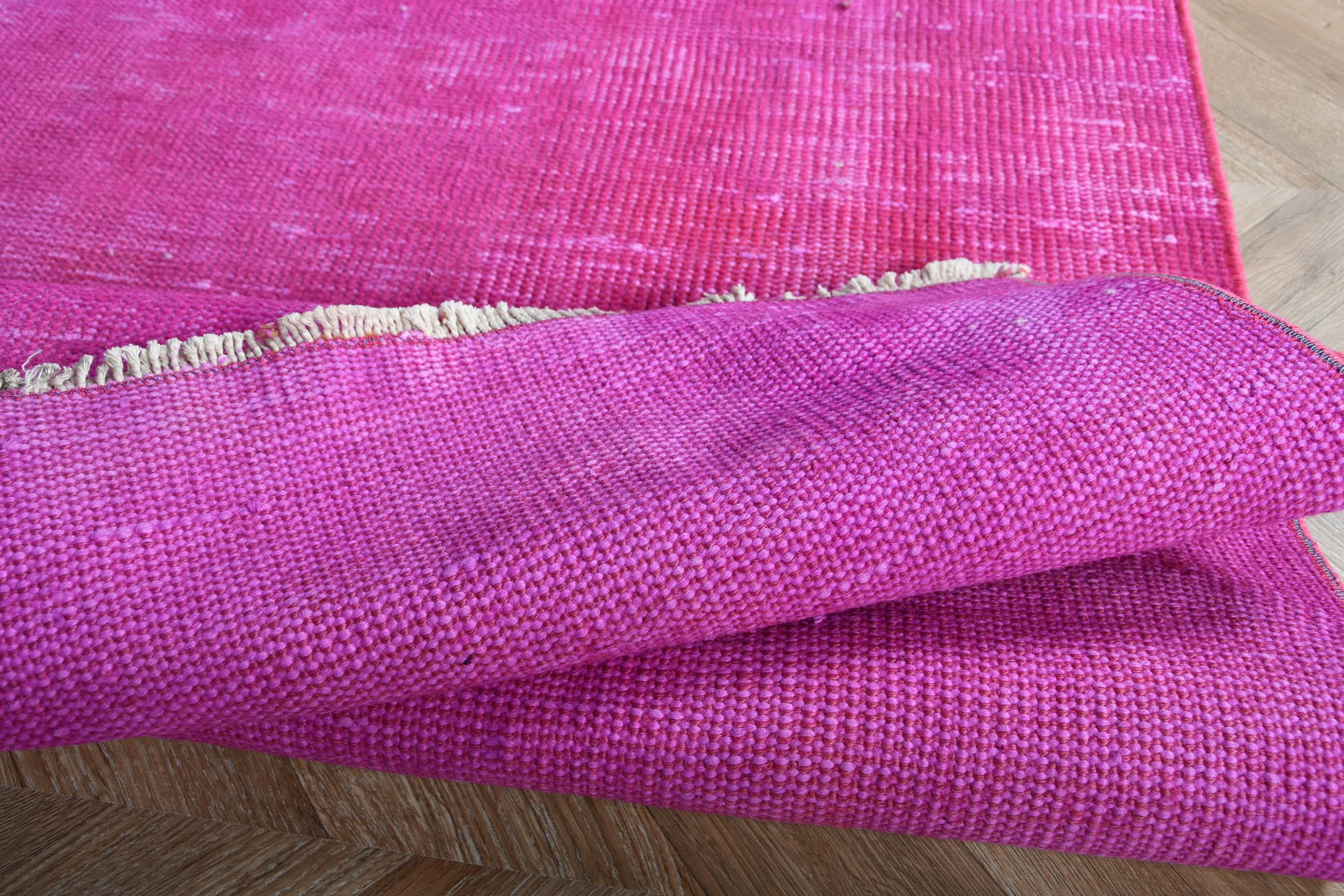 Vintage Rug, Anatolian Rug, 2.3x4.4 ft Small Rugs, Floor Rug, Turkish Rug, Rugs for Car Mat, Door Mat Rug, Wool Rugs, Purple Kitchen Rugs