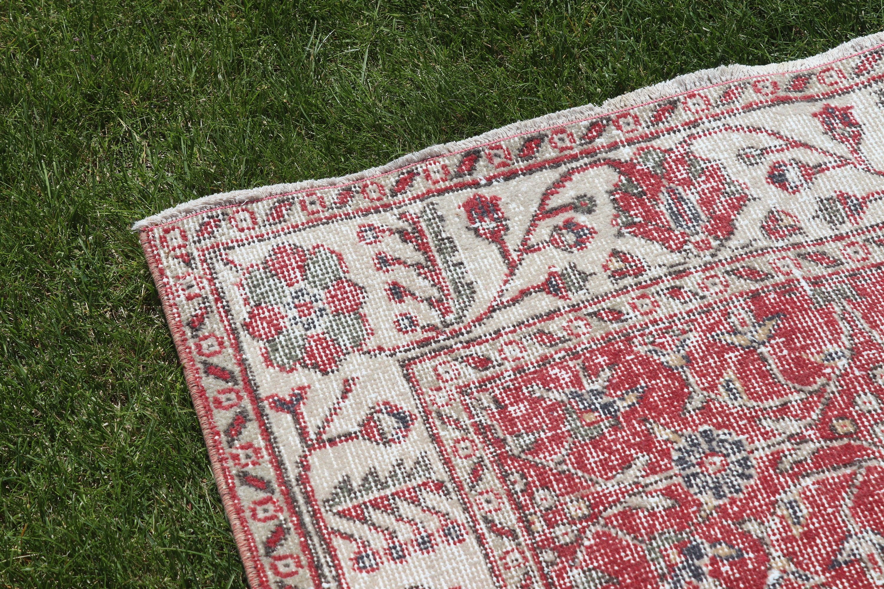 Red Home Decor Rugs, Kitchen Rugs, Turkish Rug, Antique Rugs, Bedroom Rugs, Vintage Rugs, 5.3x9.3 ft Large Rugs, Large Vintage Rug