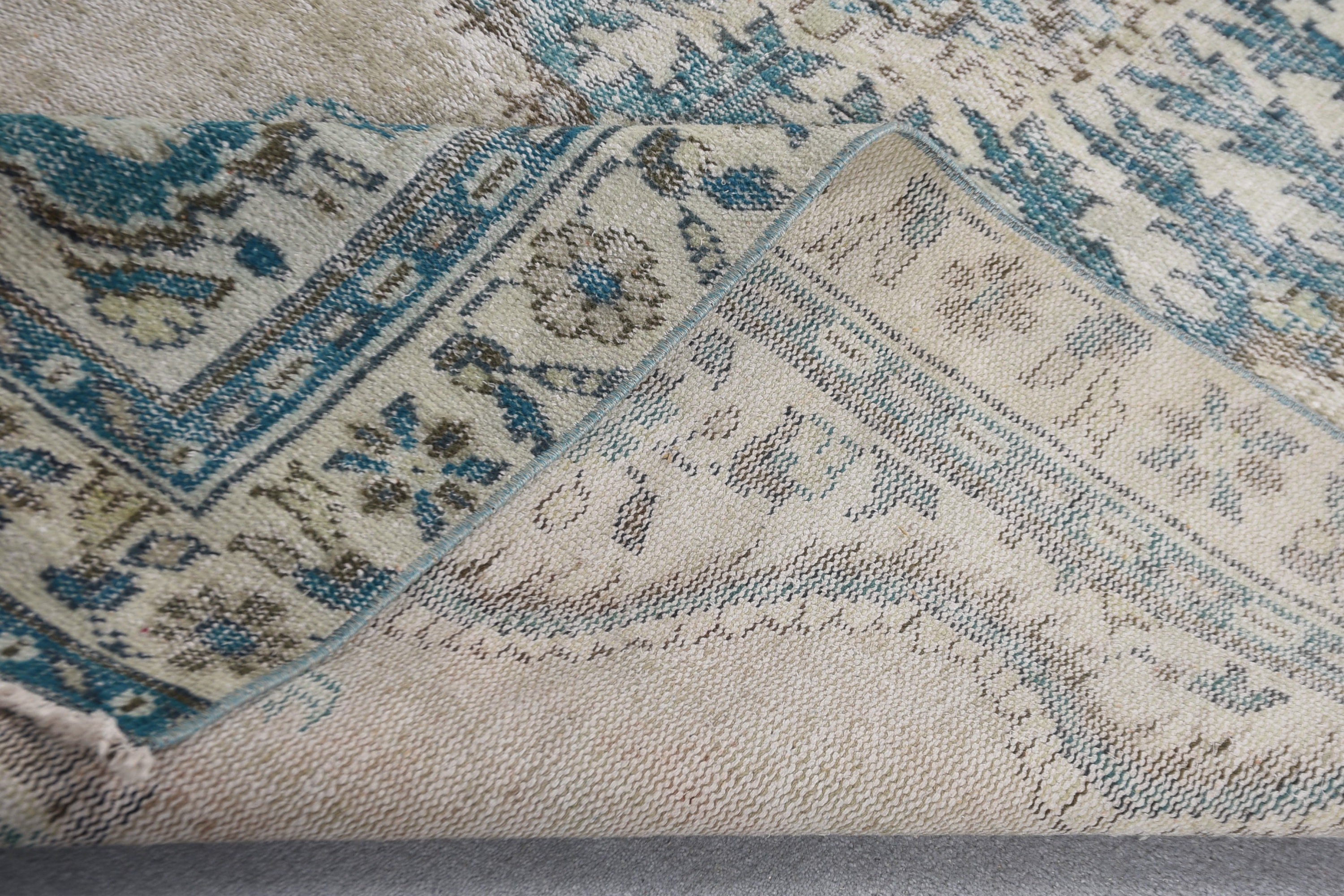 Salon Rug, Turkish Rug, 5.3x9.4 ft Large Rugs, Blue Moroccan Rug, Home Decor Rugs, Flatweave Rug, Bedroom Rug, Dining Room Rug, Vintage Rug