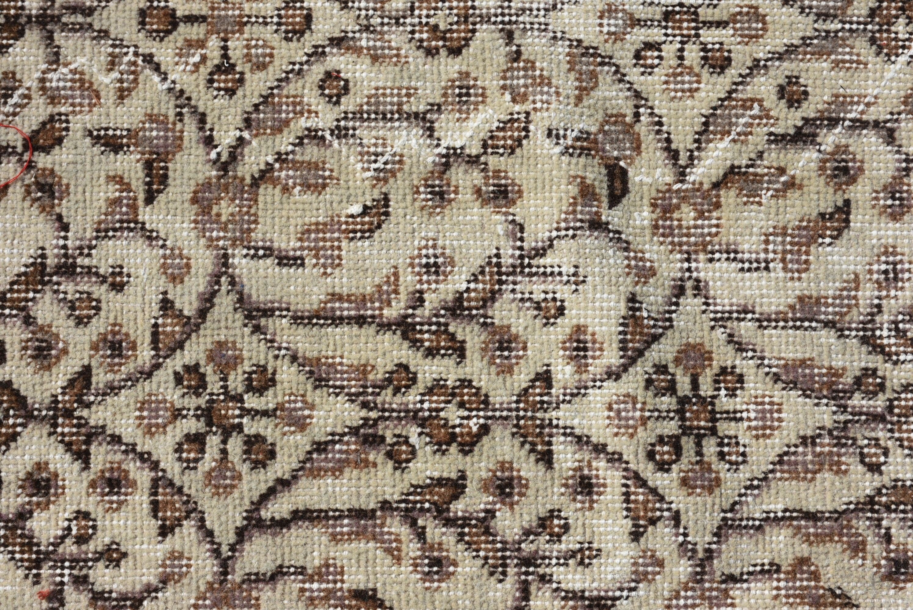 Floor Rug, Beige Antique Rug, Vintage Rugs, Handmade Rug, Living Room Rugs, Turkish Rug, 3.7x7.6 ft Area Rugs, Oushak Rug, Rugs for Nursery