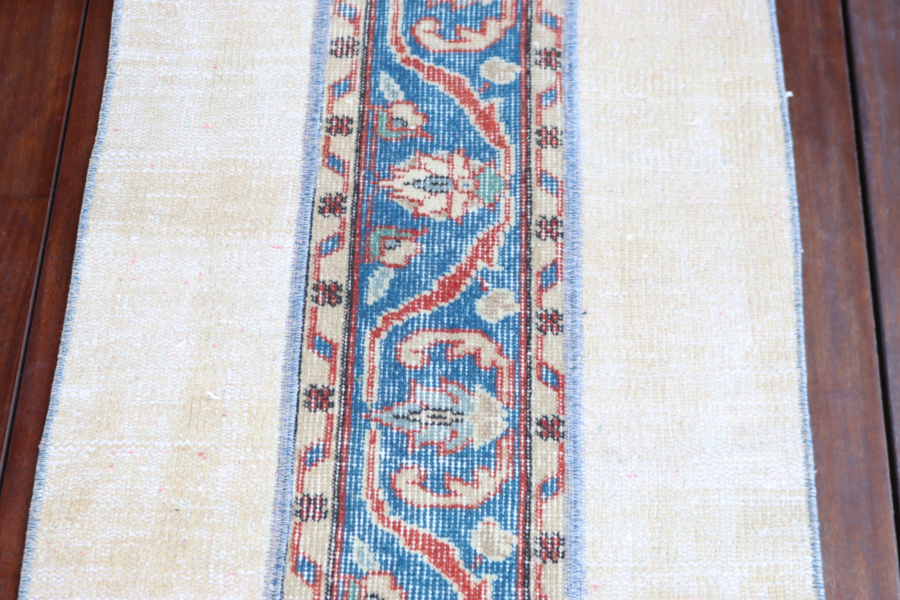 Bedroom Rugs, Beige  1.8x3.8 ft Small Rugs, Antique Rug, Turkish Rug, Nursery Rugs, Vintage Rug, Kitchen Rugs, Ethnic Rugs