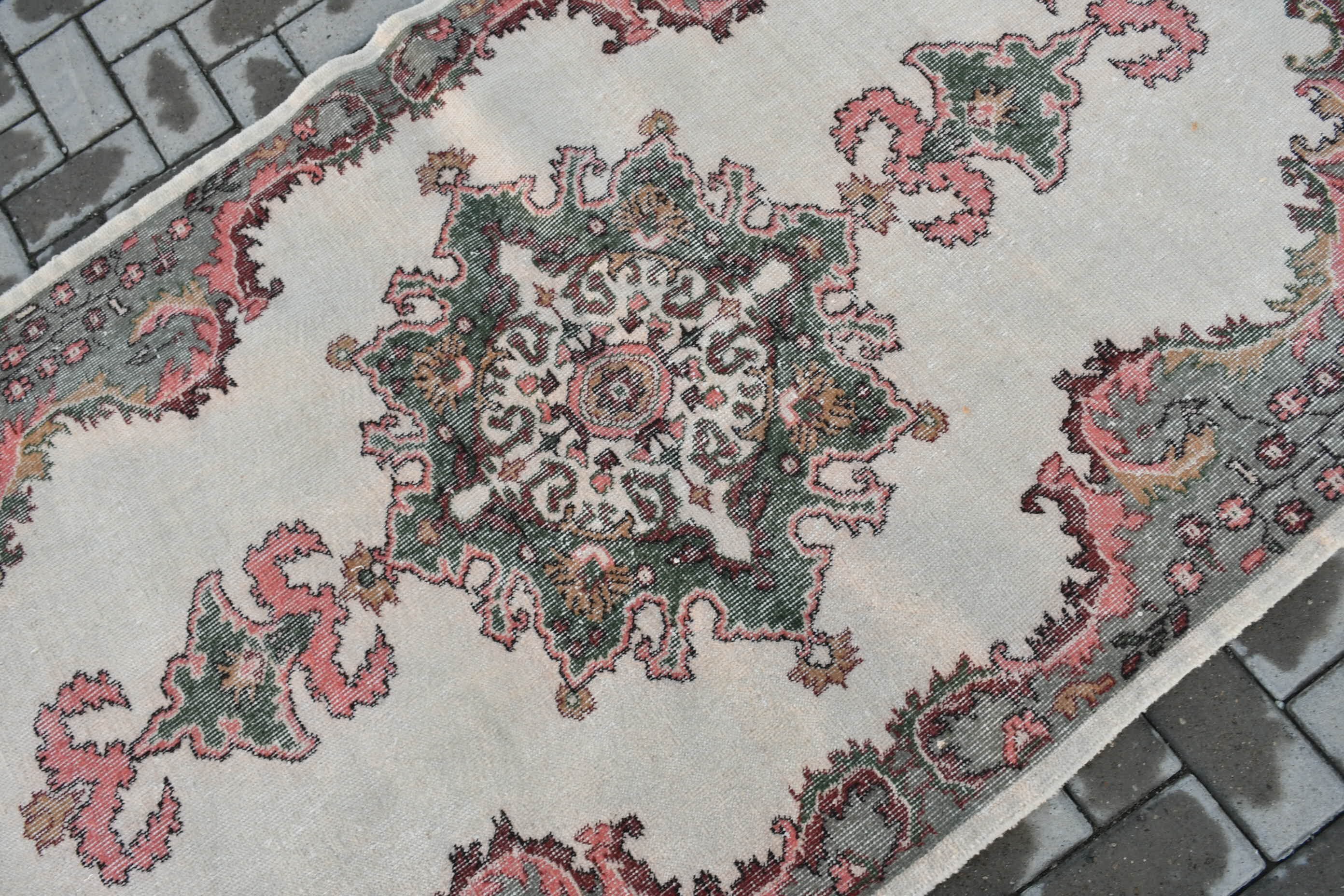 Yemek Odası Halısı, Boho Halısı, Anadolu Halıları, Bej Yatak Odası Halısı, Vintage Halı, 3,9x6,5 ft Alan Halıları, Soğuk Halı, Türk Halıları, Oturma Odası Halıları