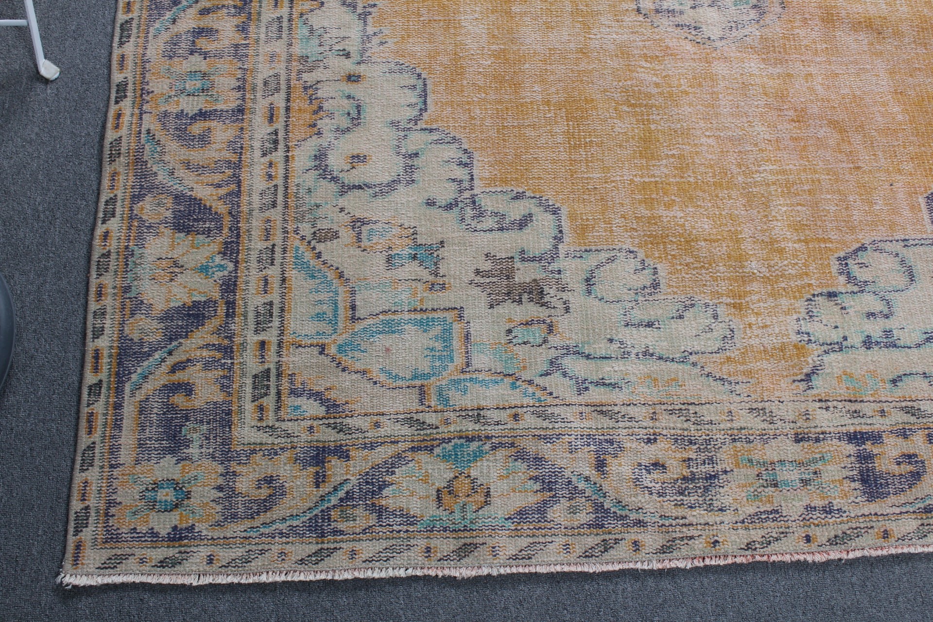 Oushak Halı, Vintage Halı, Türk Halıları, Oturma Odası Halıları, Yatak Odası Halısı, Turuncu Anadolu Halıları, Mutfak Halısı, Özel Halılar, 5,5x9,2 ft Büyük Halı