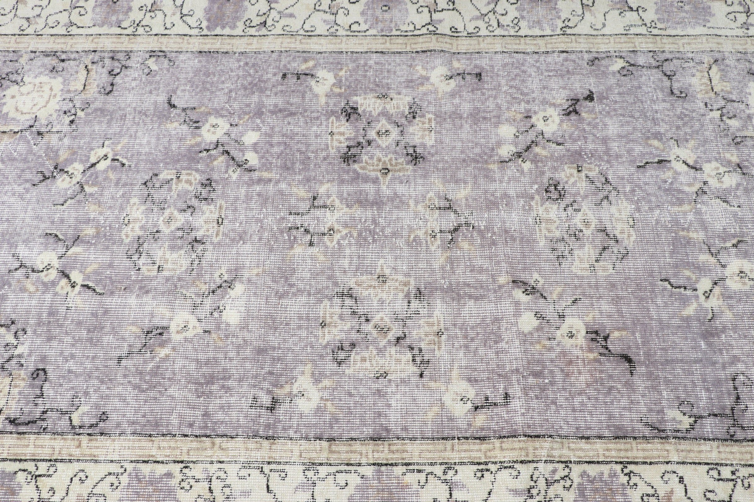 Rugs for Indoor, Bedroom Rugs, Vintage Rugs, Muted Rug, Purple Bedroom Rug, Floor Rug, Kitchen Rug, Turkish Rug, 3.7x6.7 ft Area Rug