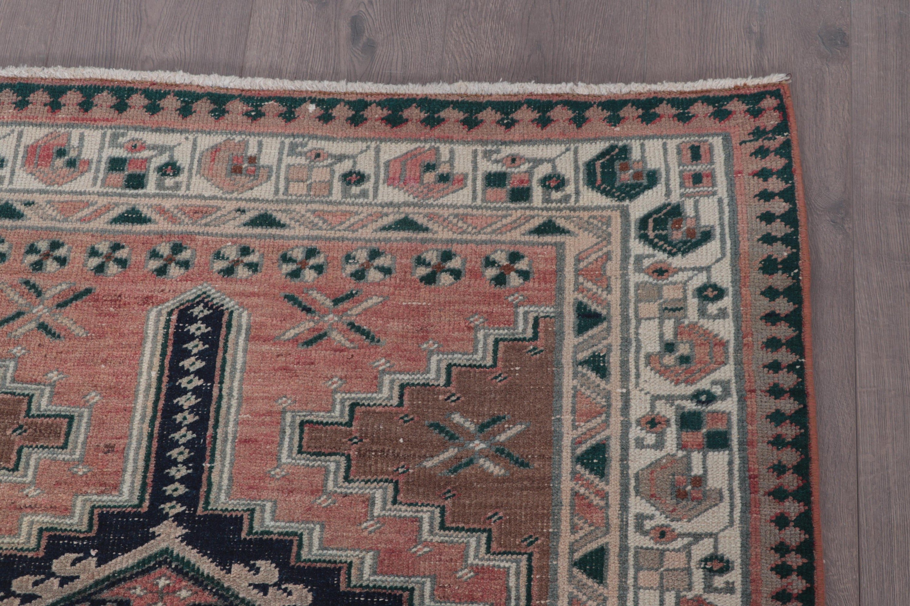 Oushak Halı, Türk Halıları, Vintage Halılar, Yer Halısı, Düz Dokuma Halı, Boho Alan Halısı, Bej Ev Dekor Halısı, Oushak Alan Halısı, 3,4x7,1 ft Alan Halısı