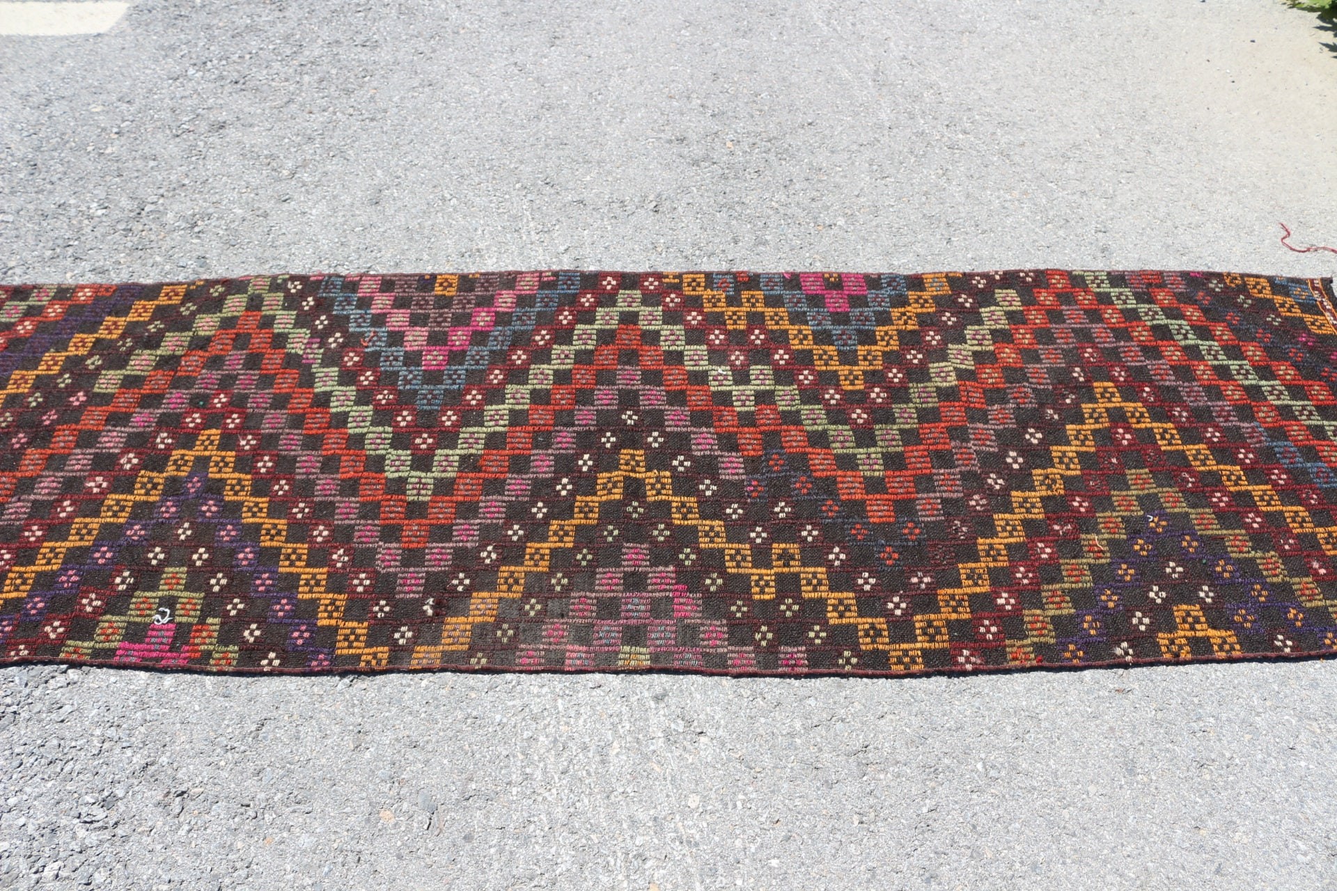 Koridor Halıları, Siyah Mutfak Halısı, Runner Halıları, Türk Halısı, Antika Halı, 2.6x8.3 ft Runner Halıları, Kilim, Vintage Halılar, Ev Dekorasyonu Halısı