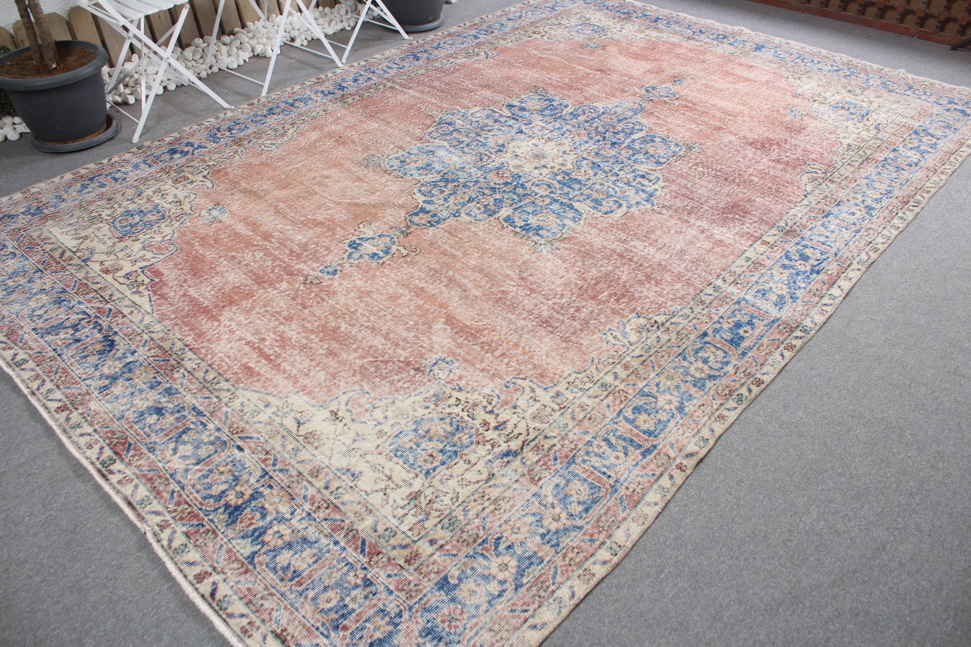 Antique Rugs, Vintage Rug, Turkish Rug, 7.6x11.7 ft Oversize Rug, Wedding Rug, Living Room Rug, Bronze Anatolian Rug, Salon Rug, Cool Rug