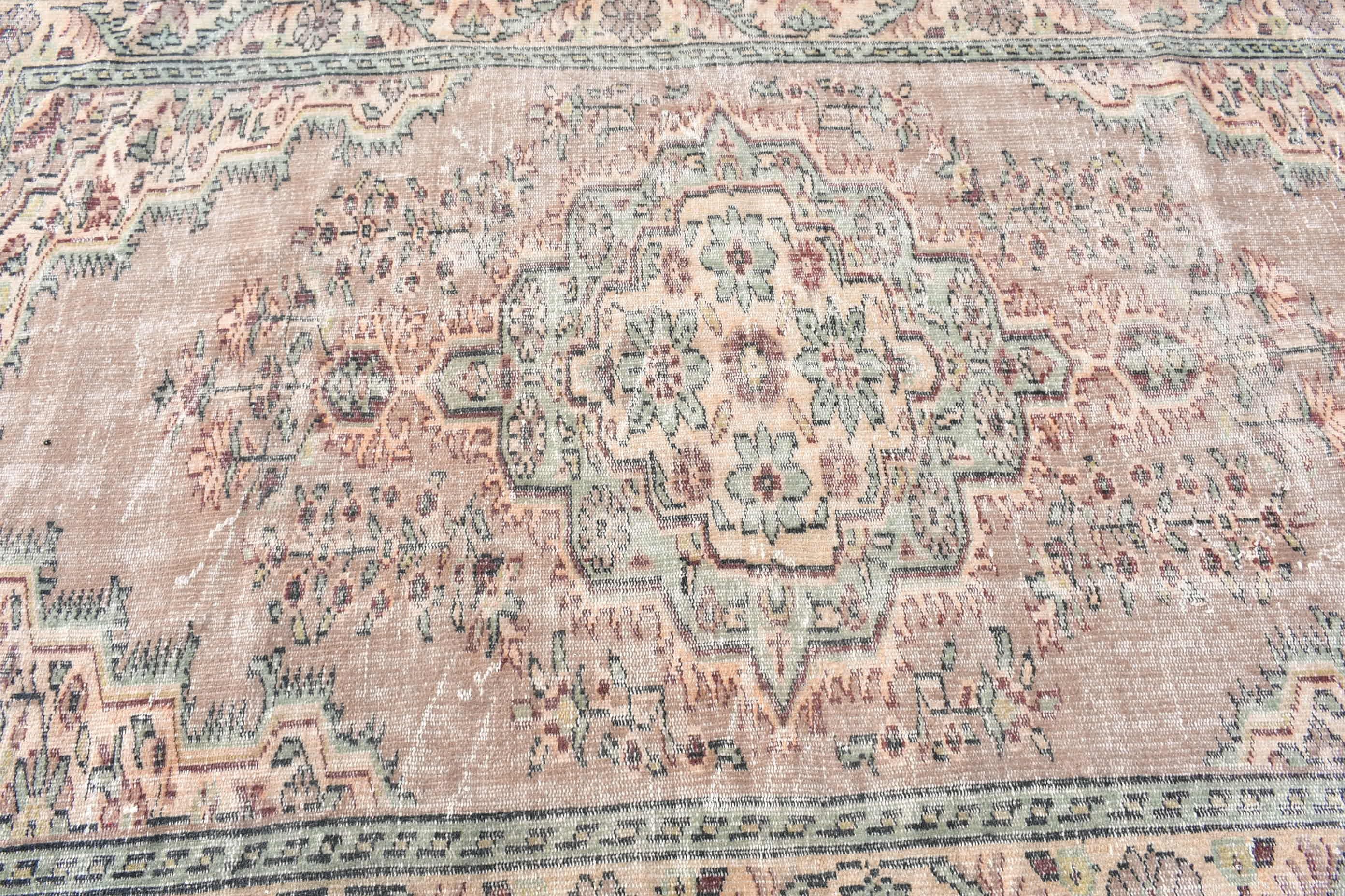 Vintage Rugs, Living Room Rug, Retro Rug, 5.2x8.5 ft Large Rugs, Bedroom Rugs, Salon Rug, Brown Oriental Rug, Turkish Rug, Anatolian Rug