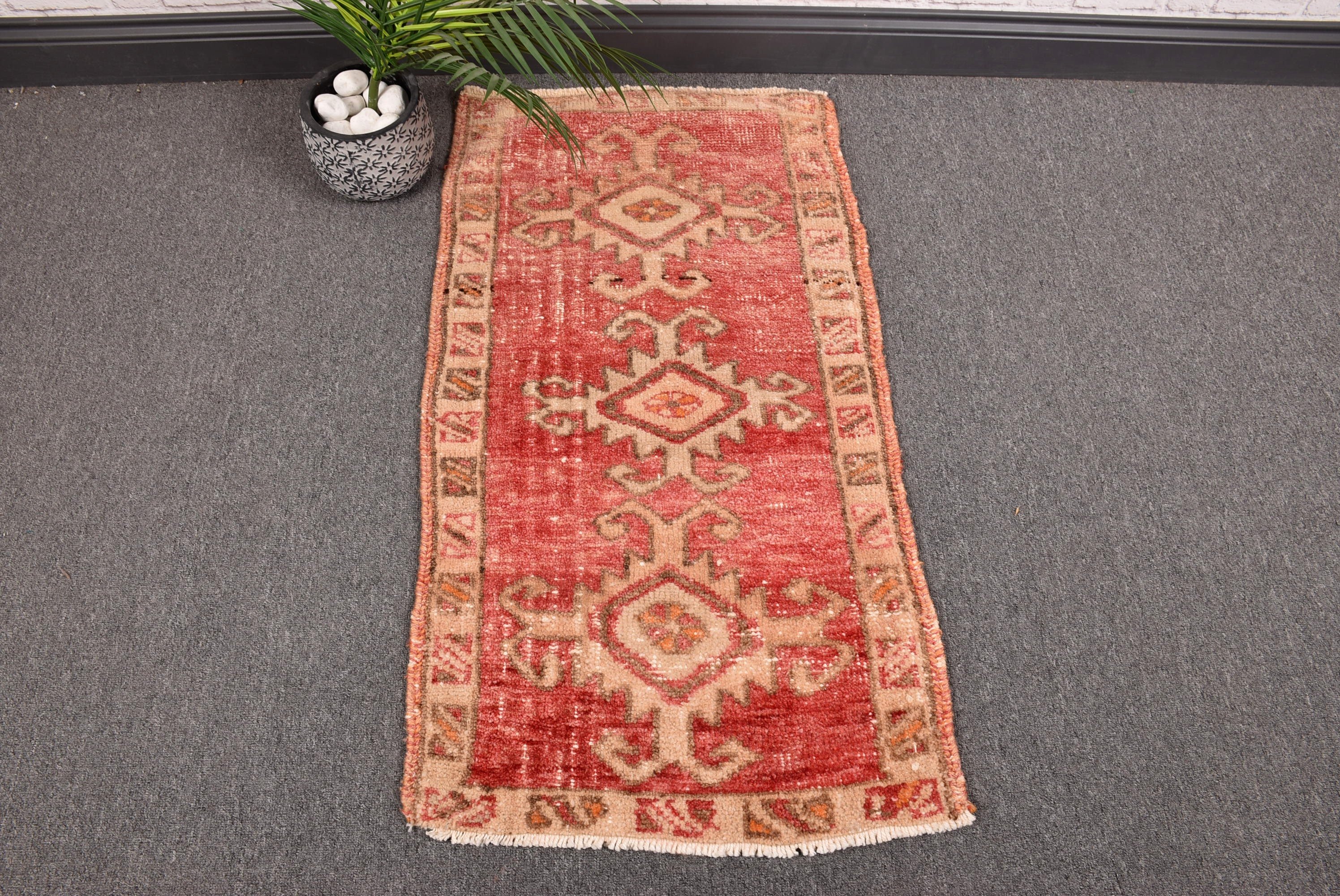 Floor Rug, Bedroom Rug, Turkish Rugs, 1.8x3.2 ft Small Rugs, Beige Statement Rug, Small Boho Rugs, Kitchen Rug, Vintage Rugs, Flatweave Rug