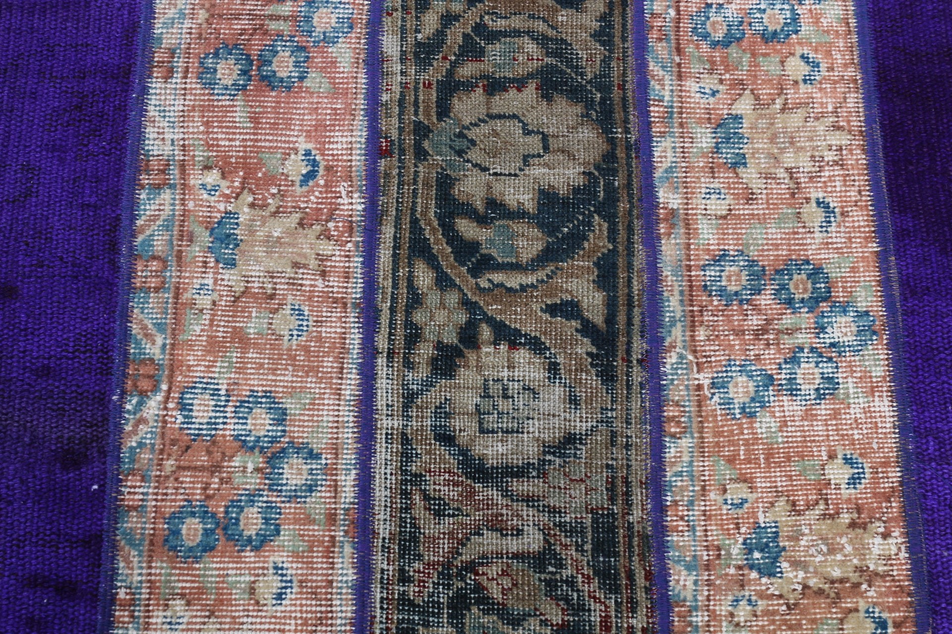 Mutfak Halı, Mor Ev dekoru Halı, Ev Halı, Paspas Halı, Uşak Halı, Yatak odası Halı, Nostaljik Halı, Duvar Halı, 62x97 cm Küçük Halı