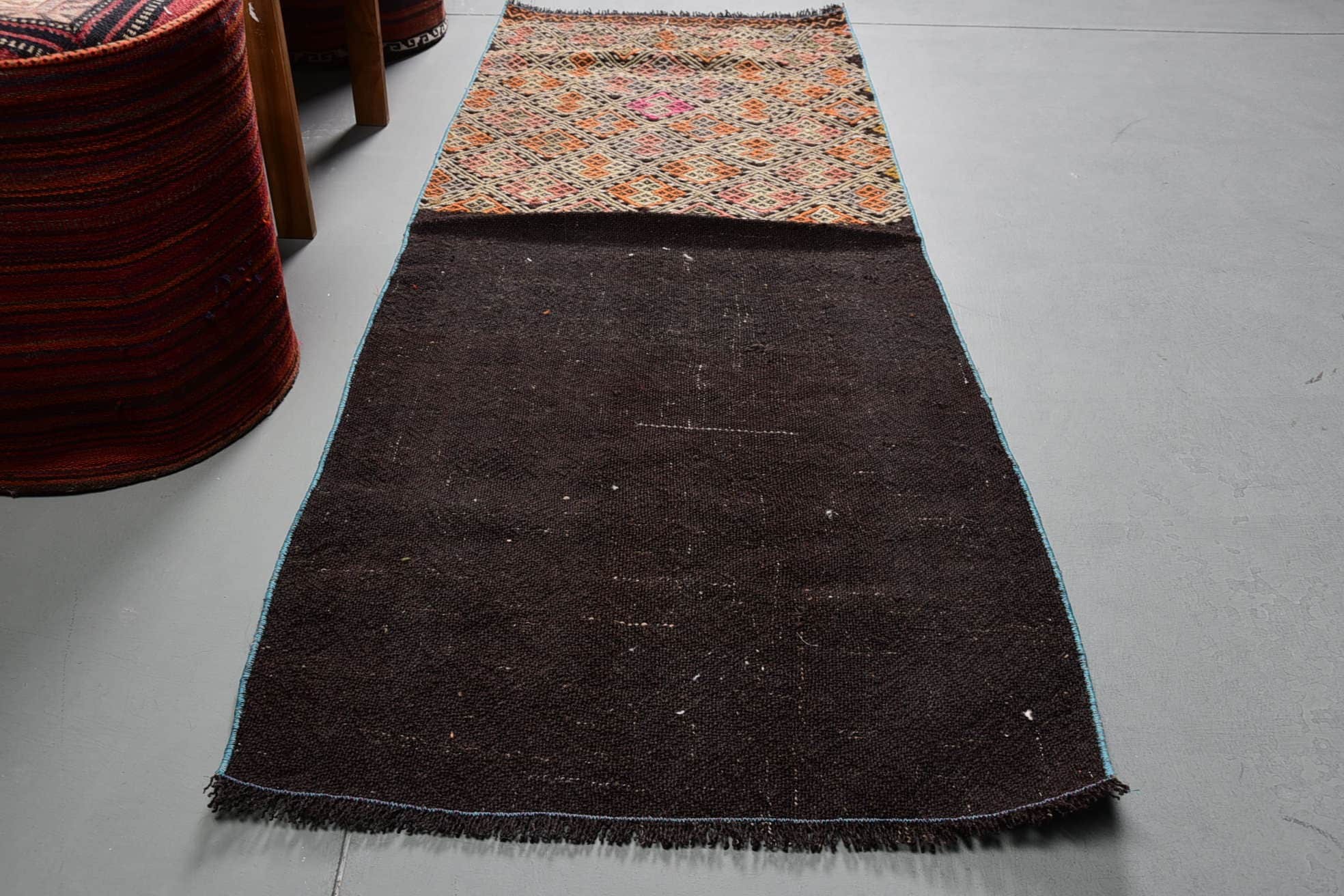 Kitchen Rug, Vintage Rugs, Oriental Rug, Hallway Rug, Rugs for Stair, Turkish Rug, Handwoven Rug, 2.3x6.2 ft Runner Rug, Kilim, Floor Rugs