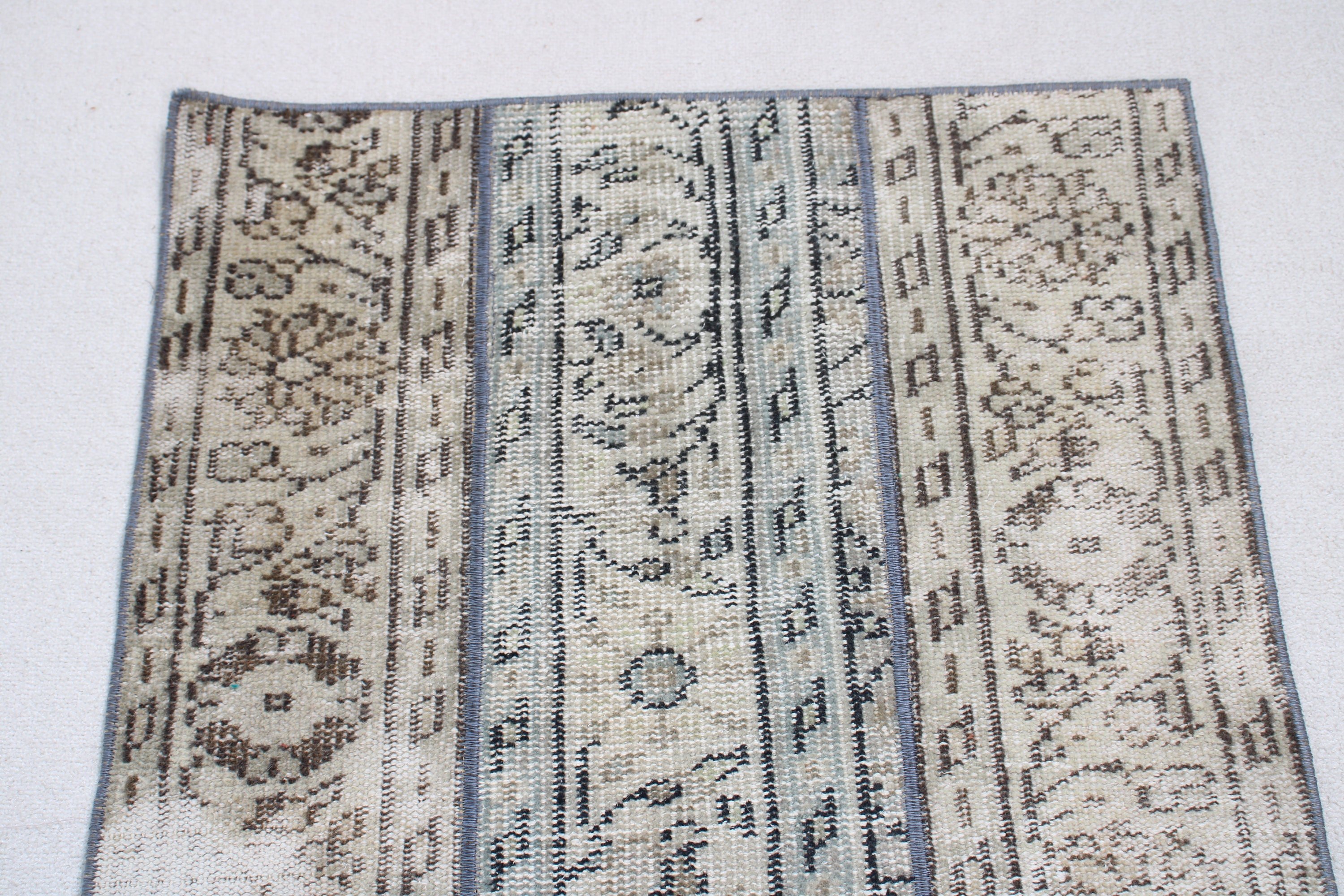 Geometrik Halılar, Bej Nötr Halı, 2,4x2,8 ft Küçük Halılar, Modern Halı, Türk Halıları, Yer Halısı, Banyo Halıları, Küçük Boho Halısı, Vintage Halılar