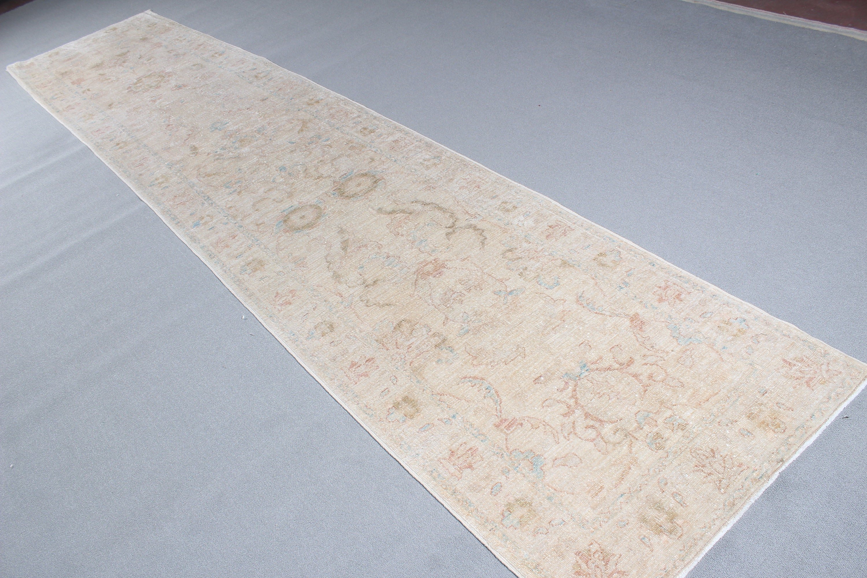 Koridor Halıları, Mutfak Halıları, Türk Halıları, Anadolu Halıları, Kahverengi Lüks Halılar, Kabile Halıları, 3x13,8 ft Runner Halısı, Vintage Halılar, Merdiven Halıları