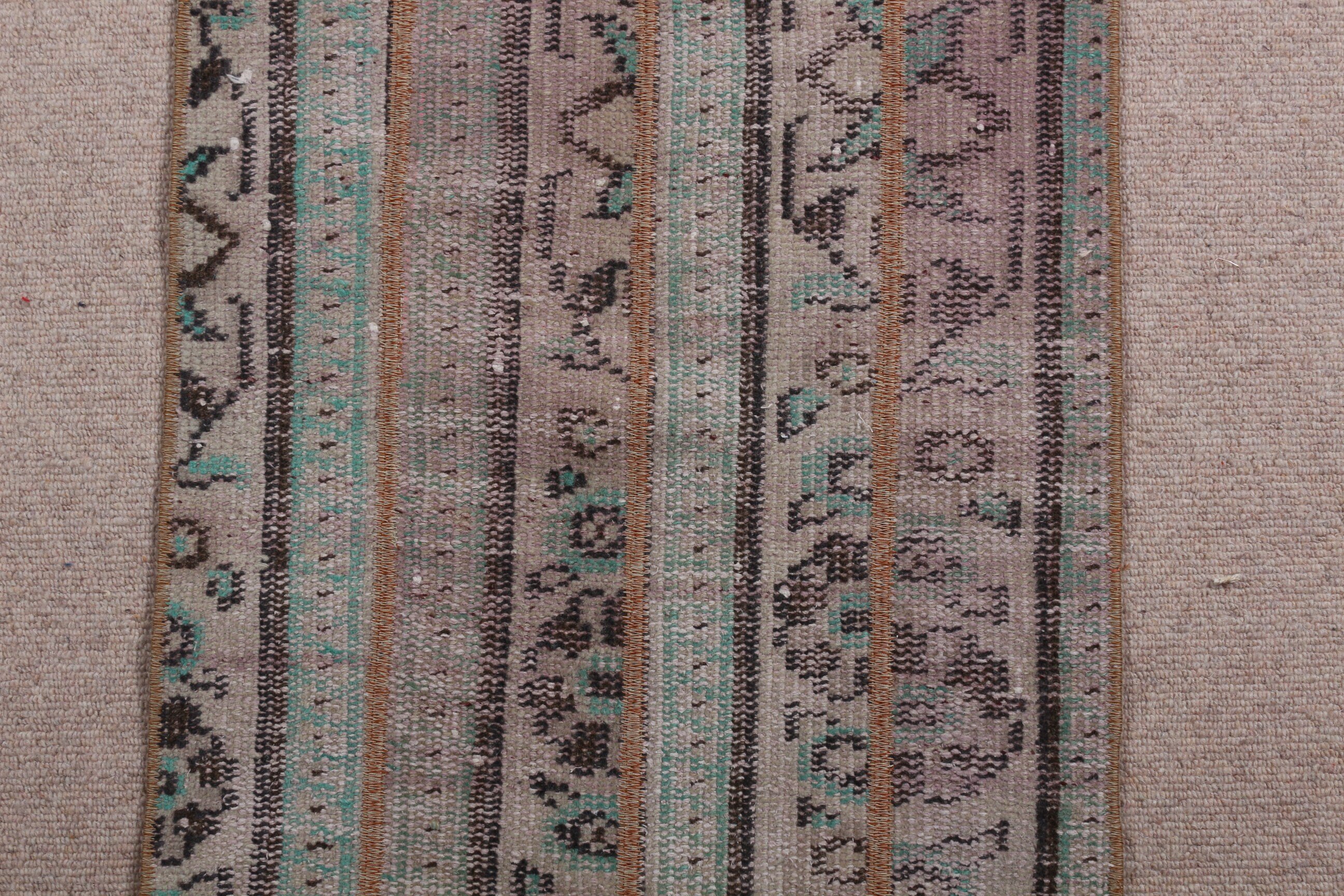 Yer Halısı, Tasarımcı Halısı, Gri 1.6x4.2 ft Küçük Halı, Türk Halıları, Banyo Halıları, Duvara Asılı Halılar, Vintage Halı