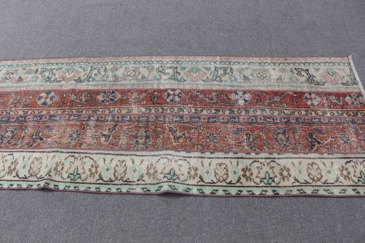 Oryantal Halılar, Giriş Halıları, Vintage Halı, Mutfak Halıları, 2,8x6,9 ft Vurgulu Halılar, Türk Halısı, Yatak Odası Halısı, Yeşil Fas Halıları, Soluk Halılar