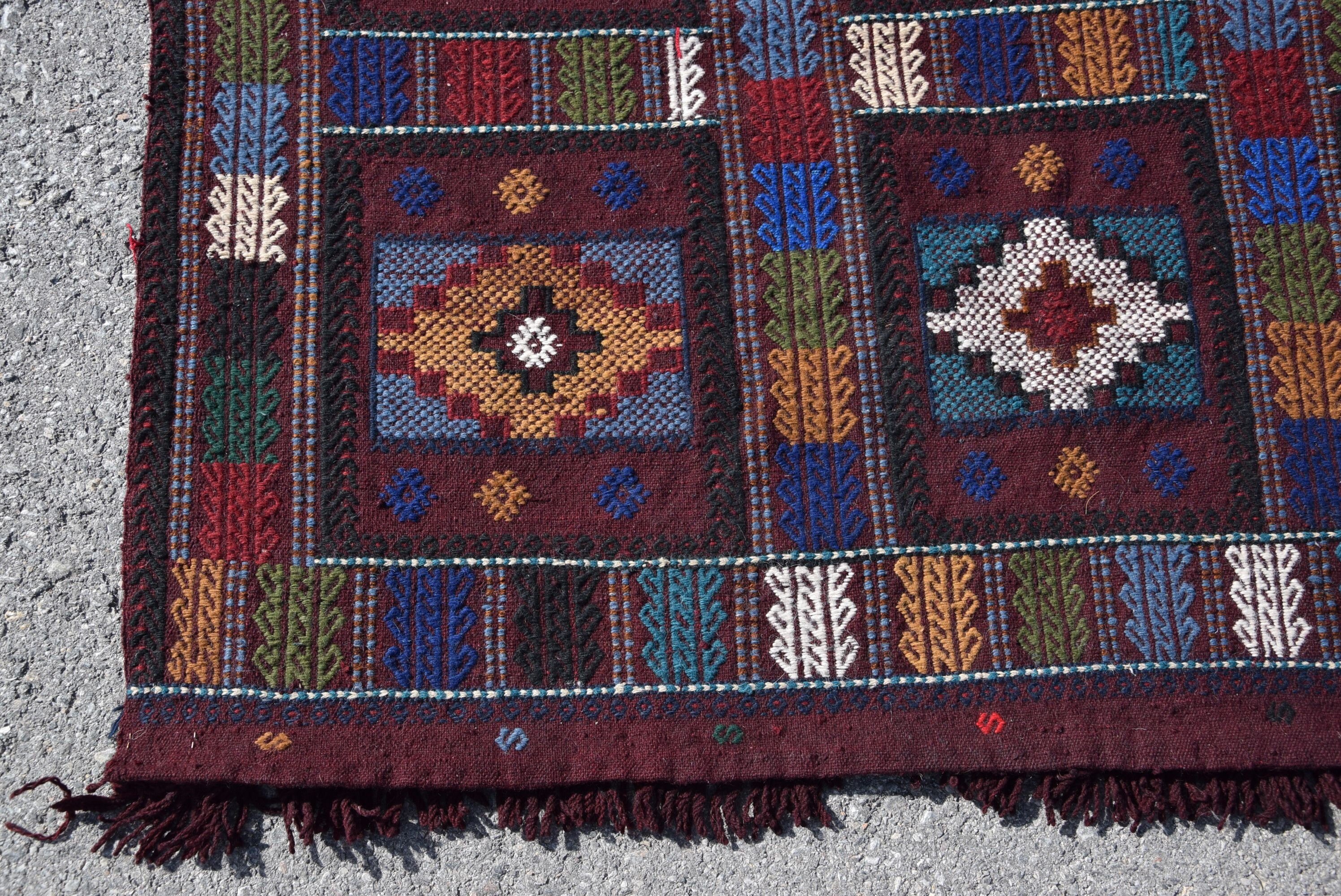 4.1x4.8 ft Accent Halı, Soluk Halılar, Vintage Halılar, Mor Fas Halısı, Yatak Odası Halısı, Kilim, Antika Halılar, Havalı Halı, Mutfak Halısı, Türk Halısı