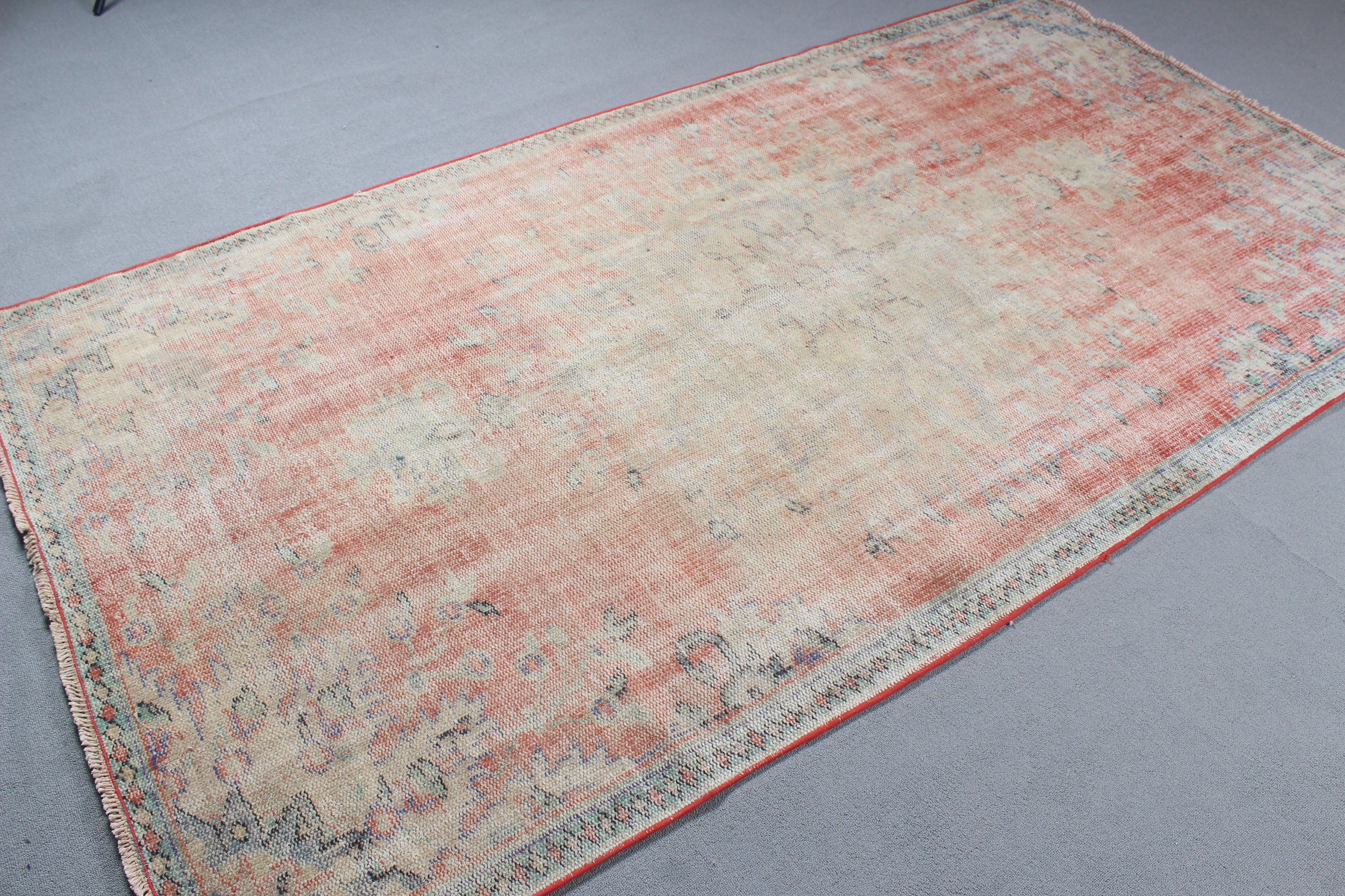 Beige Anatolian Rug, 5x9.1 ft Large Rugs, Vintage Rugs, Statement Rug, Large Vintage Rug, Turkish Rugs, Handwoven Rugs, Salon Rugs