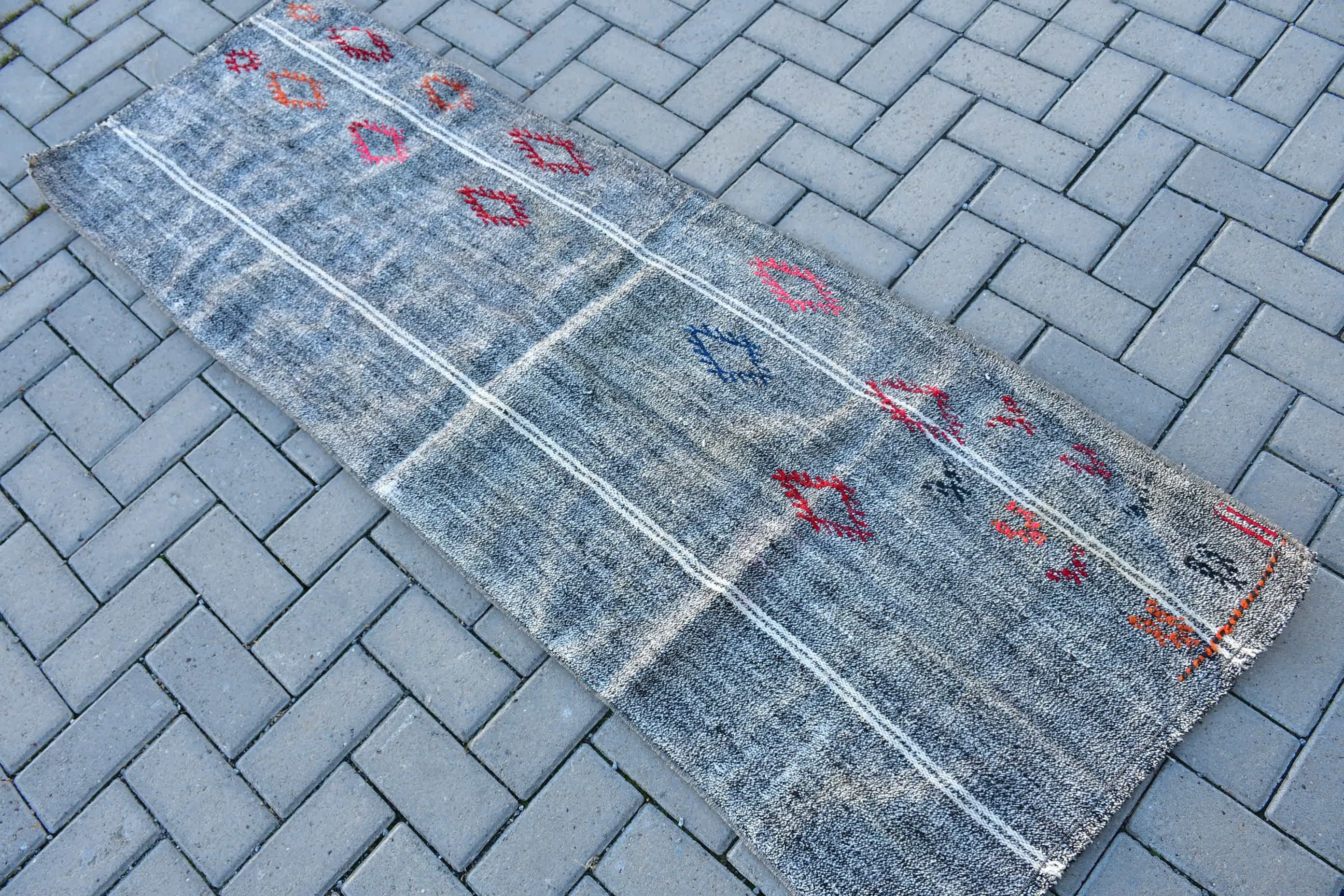 Rugs for Stair, Floor Rugs, Turkish Rug, 2.1x6.1 ft Runner Rug, Kilim, Vintage Rug, Bedroom Rugs, Beige Home Decor Rug, Hallway Rug