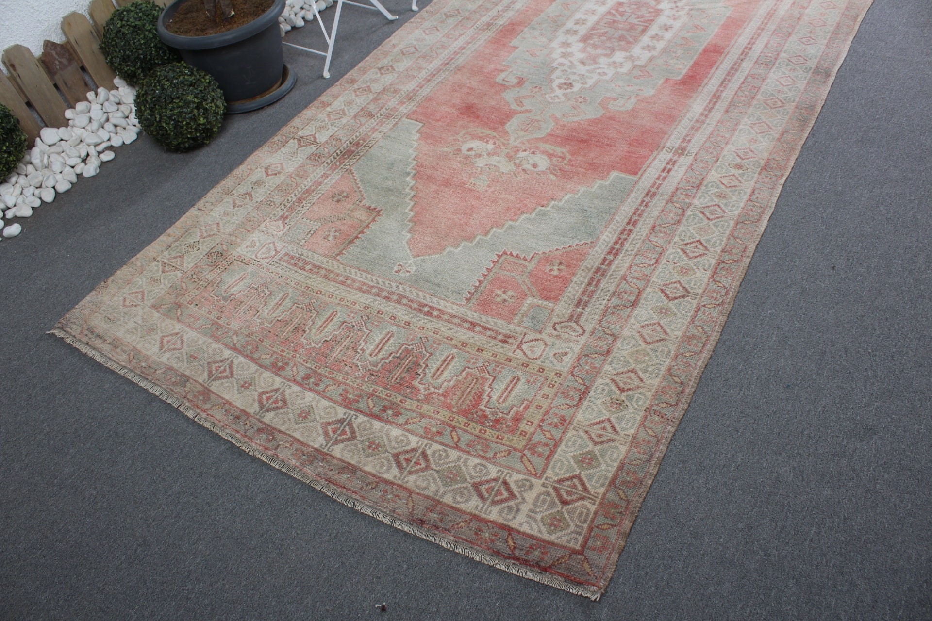 Türk Halıları, Vintage Halı, Anadolu Halıları, Runner Halıları, Kırmızı Yatak Odası Halısı, Mutfak Halıları, 4.8x12.6 ft Runner Halısı, Koridor Halıları, Yer Halısı