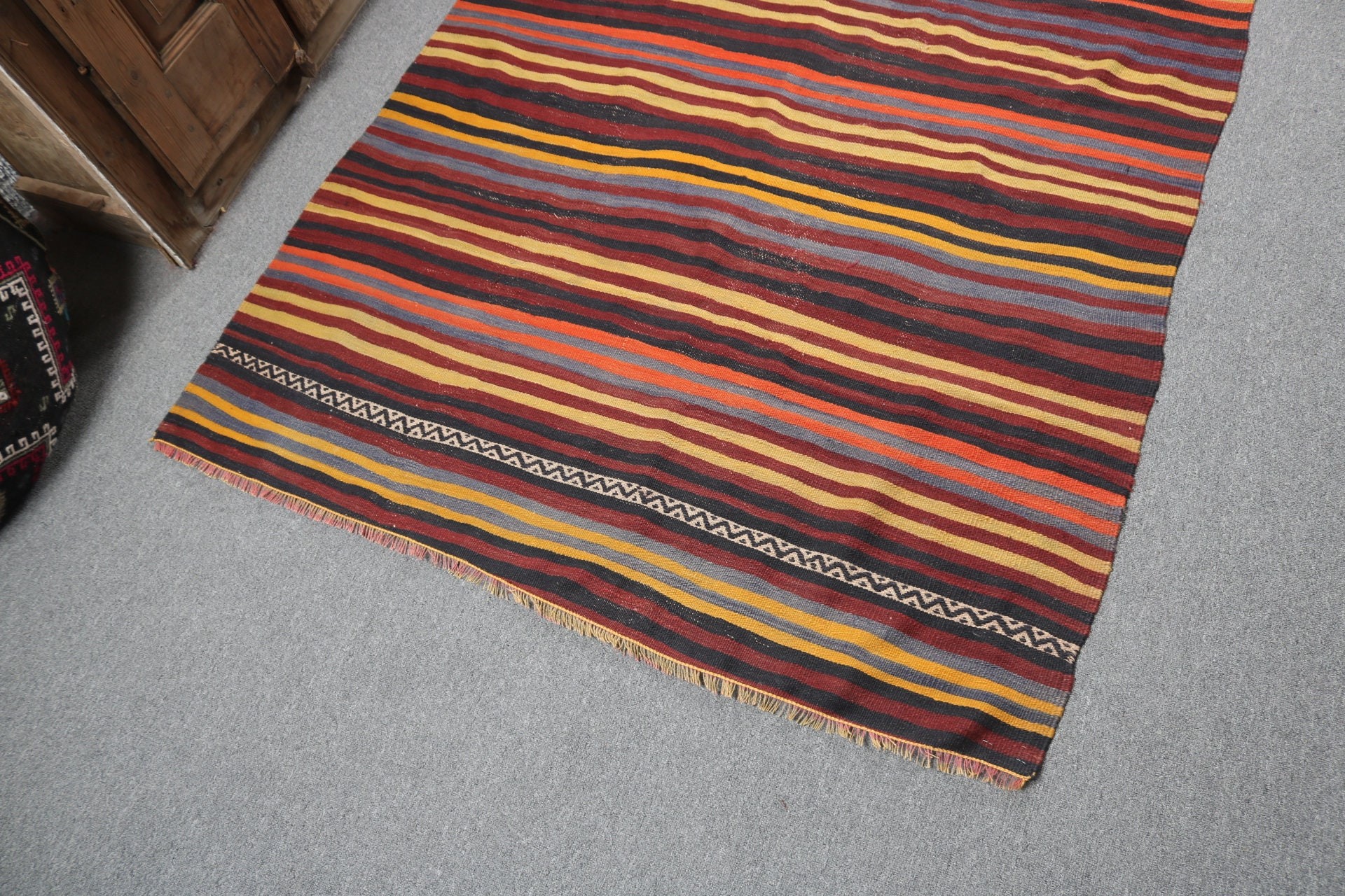 Kilim, Pembe Havalı Halılar, Kapı Paspası Halısı, 3,3x4,5 ft Küçük Halı, Vintage Halı, El Yapımı Halılar, Havalı Halı, Türk Halısı, Küçük Alan Halısı, Oushak Halıları