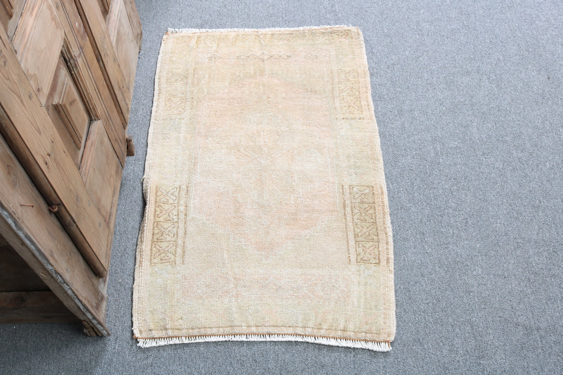 Açıklama Halıları, Giriş Halıları, Türk Halıları, Duvara Asılı Halılar, Bej Oryantal Halı, Boho Halı, Lüks Halı, 1,7x2,9 ft Küçük Halılar, Vintage Halılar