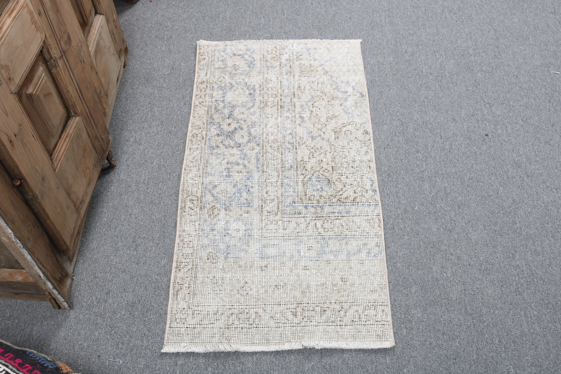 Modern Halı, Çocuk Halıları, Lüks Halı, Vintage Halı, Mutfak Halıları, Mutfak Halısı, Bej 1.6x3.2 ft Küçük Halılar, Türk Halısı