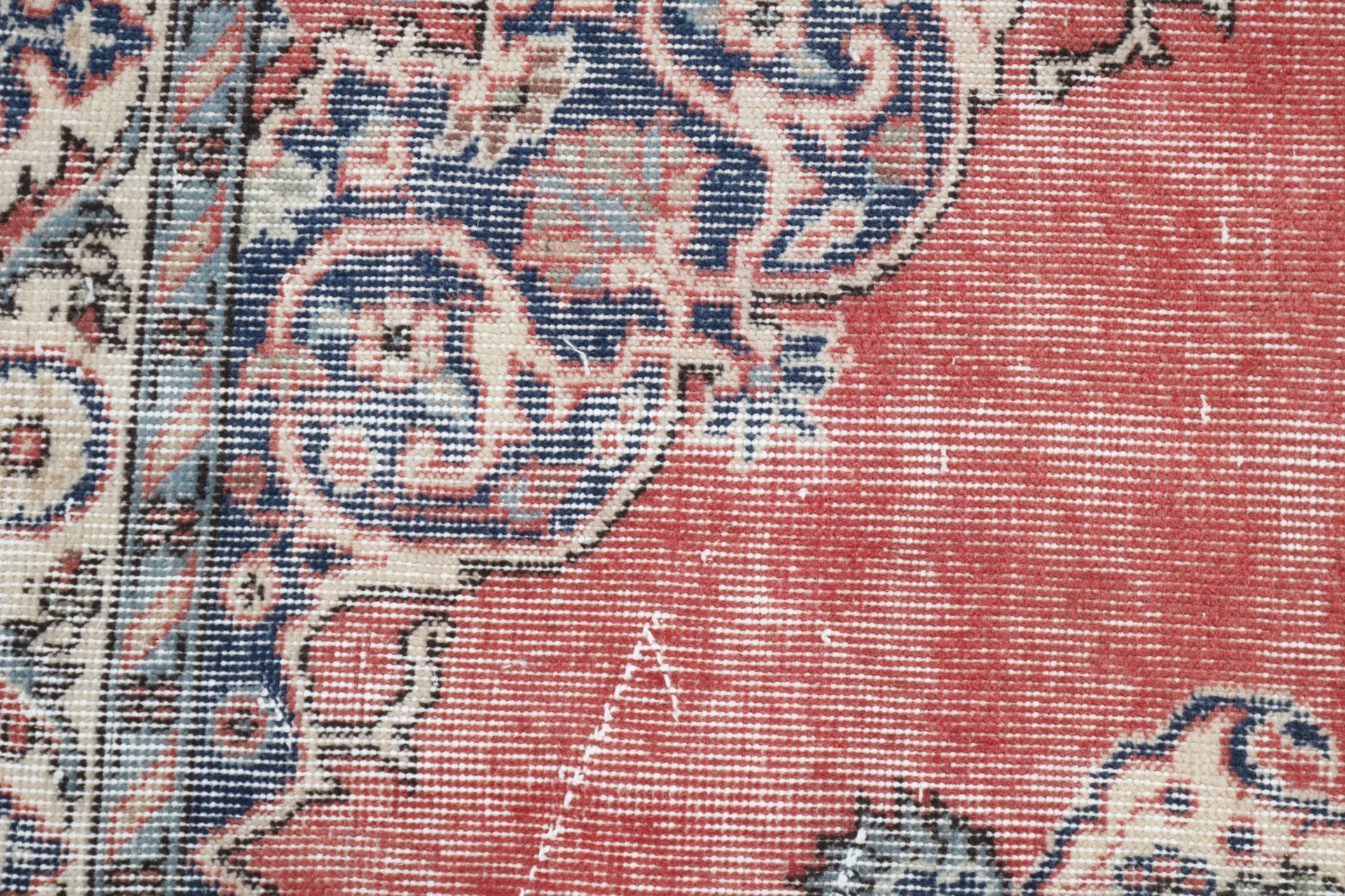 Turkish Rugs, Ethnic Rugs, Vintage Rug, Bathroom Rug, Red Statement Rug, Small Area Rugs, Floor Rugs, Oushak Rugs, 2.3x2.3 ft Small Rugs