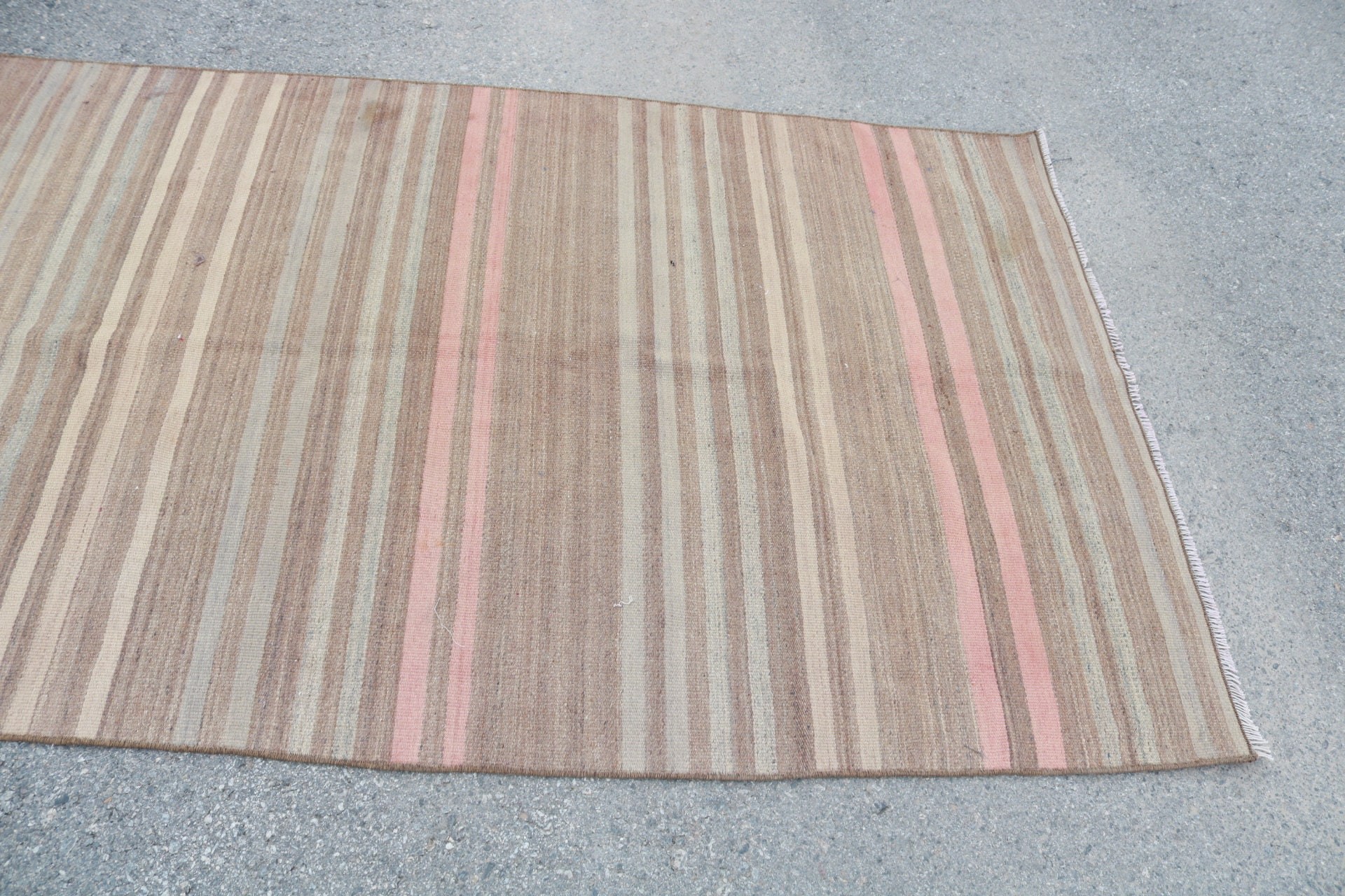 Living Room Rug, Anatolian Rug, Rugs for Bedroom, 4.1x9.4 ft Area Rug, Vintage Rugs, Floor Rugs, Moroccan Rug, Kilim, Turkish Rug, Art Rug