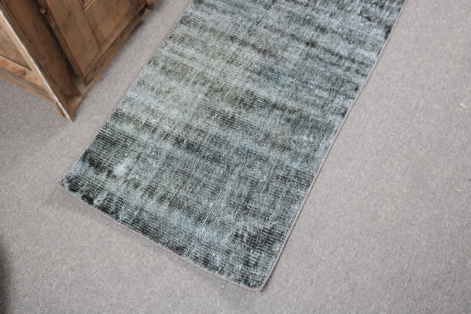 Gray Oriental Rug, Vintage Rugs, Boho Rugs, Wall Hanging Rugs, Wool Rug, Car Mat Rugs, 1.9x3.9 ft Small Rugs, Home Decor Rug, Turkish Rugs